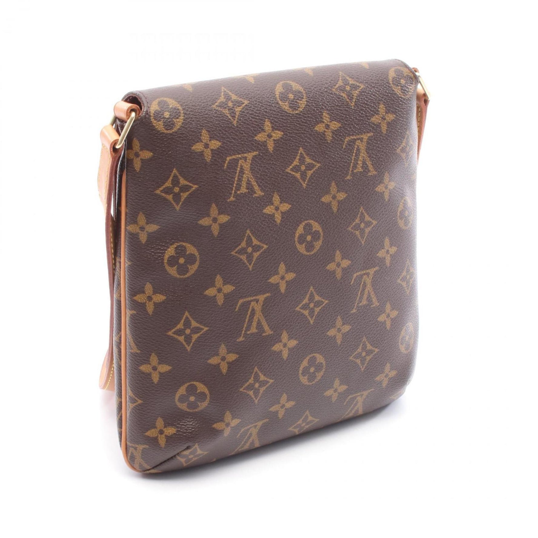 Louis Vuitton Musette Salsa Short Strap Shoulder Bag, Coated Canvas and Leather, Monogram, Brown