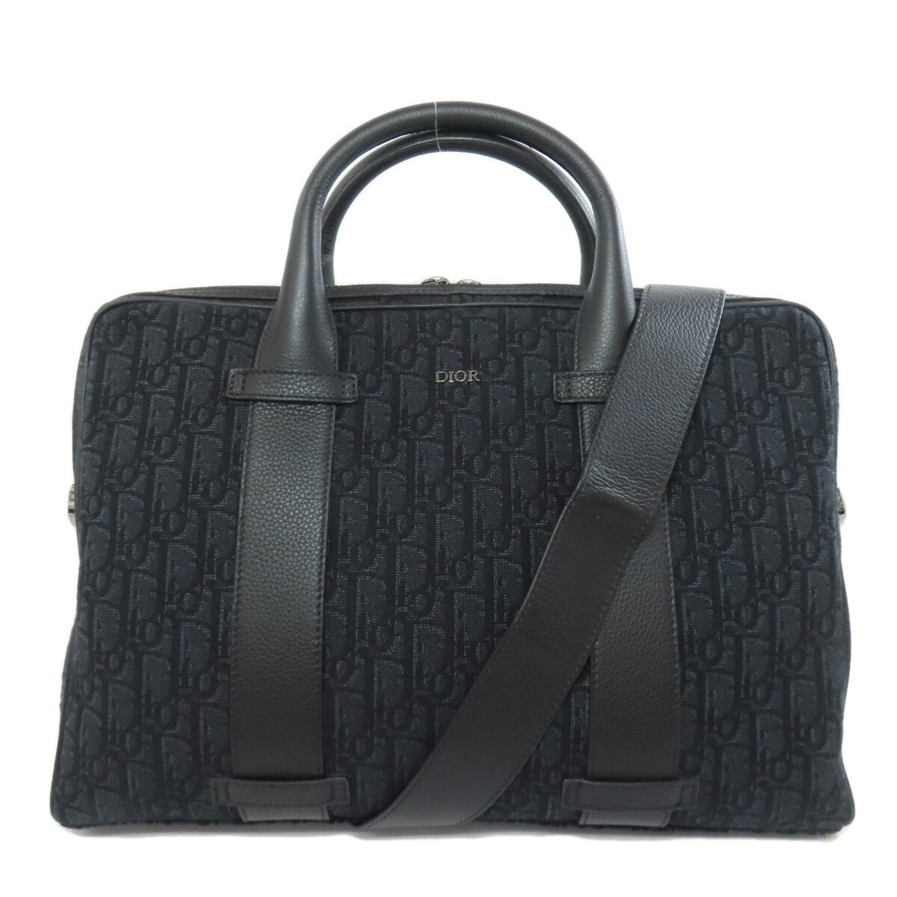 Christian Dior Trotter Pattern Canvas Bag