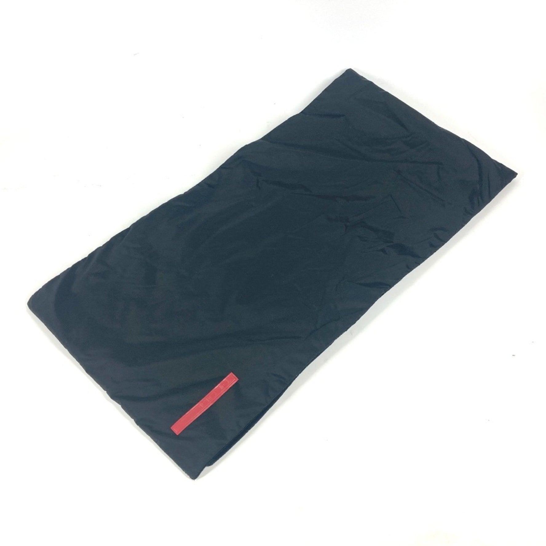 PRADA Sport Bicolor Pocket Scarf Nylon Men's Black