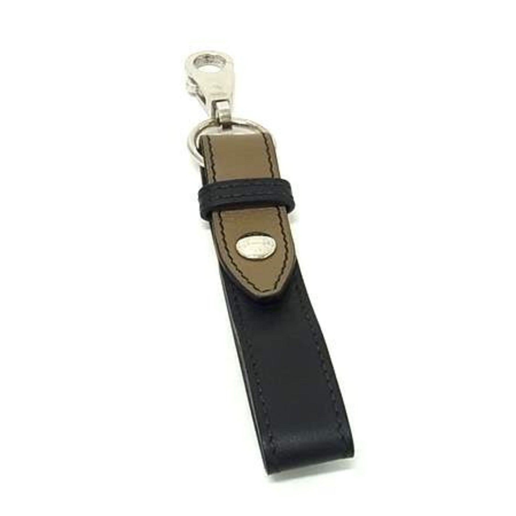 HERMES Fidel Glove Holder - and Brown Leather Women