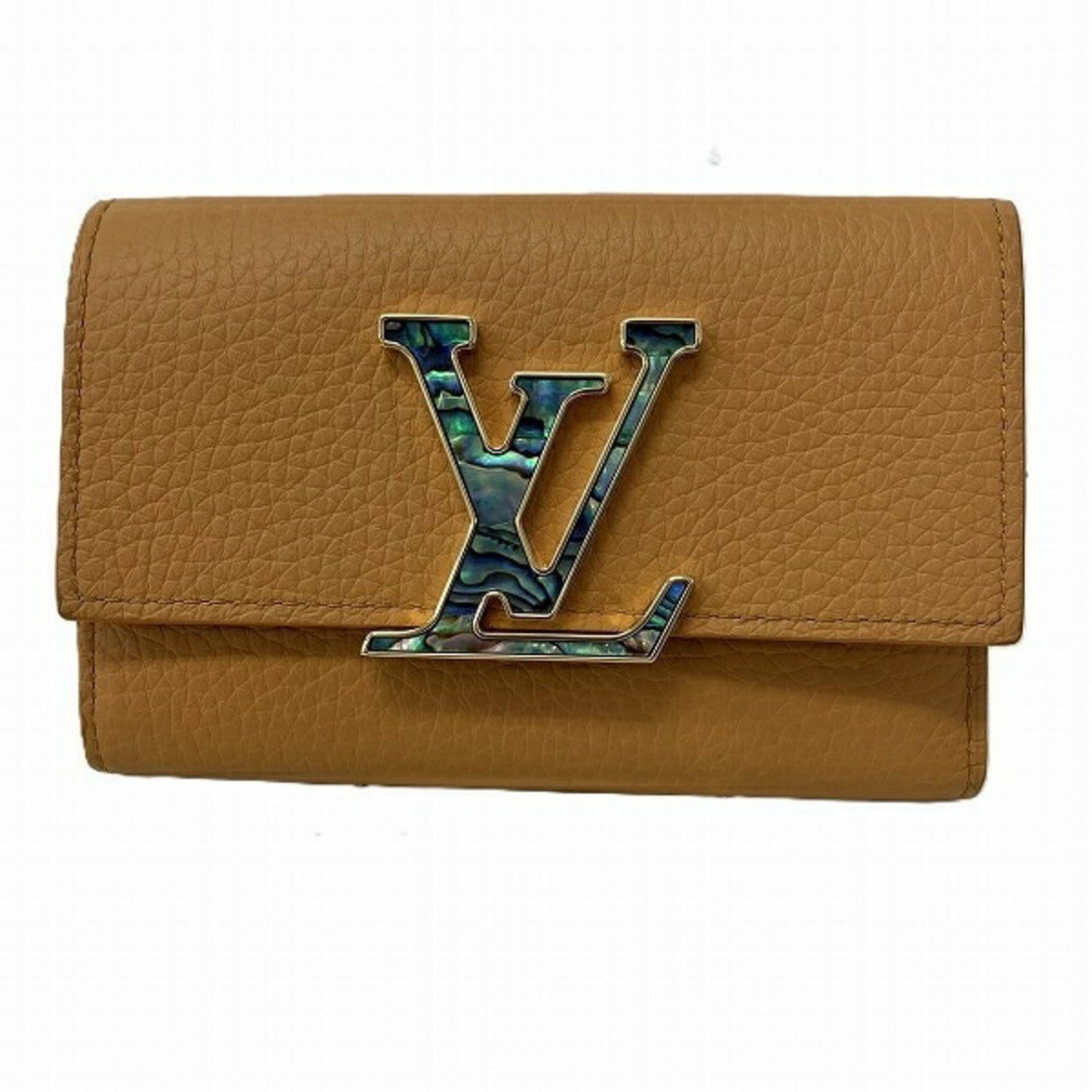 Louis Vuitton Portefeuille Capucines Compact Tri-fold Wallet