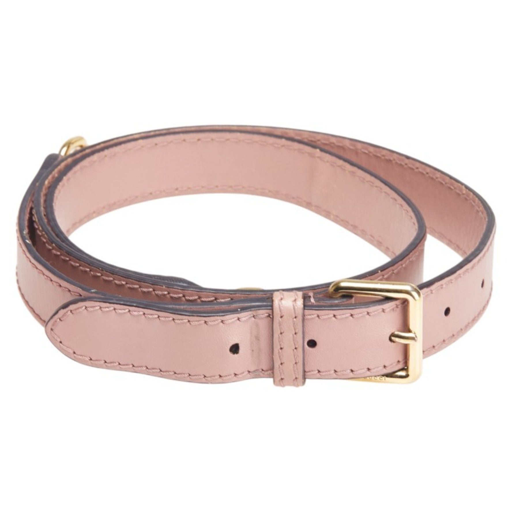 Gucci shoulder strap, leather