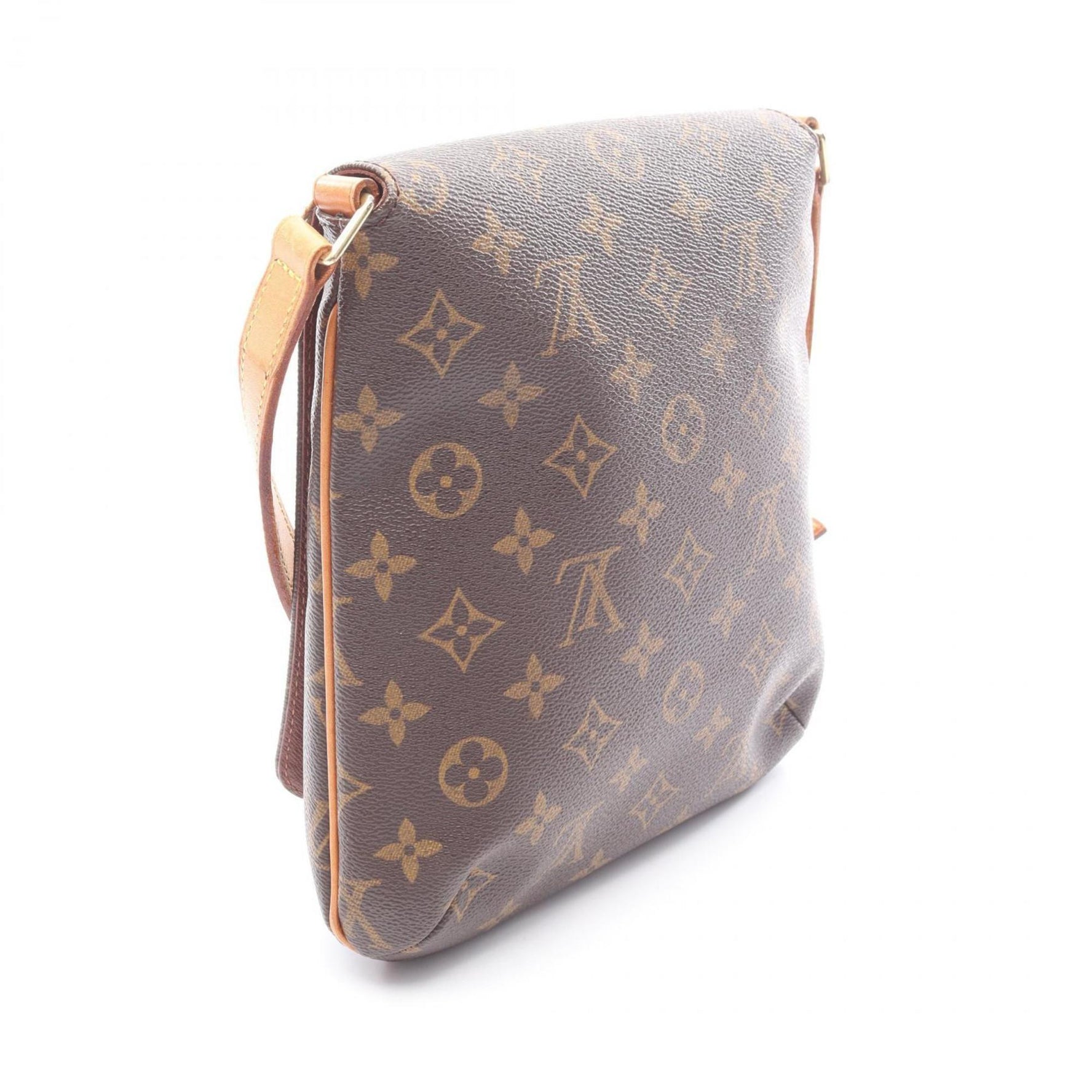 Louis Vuitton Musette Salsa Short Strap Shoulder Bag, Coated Canvas and Leather, Monogram, Brown