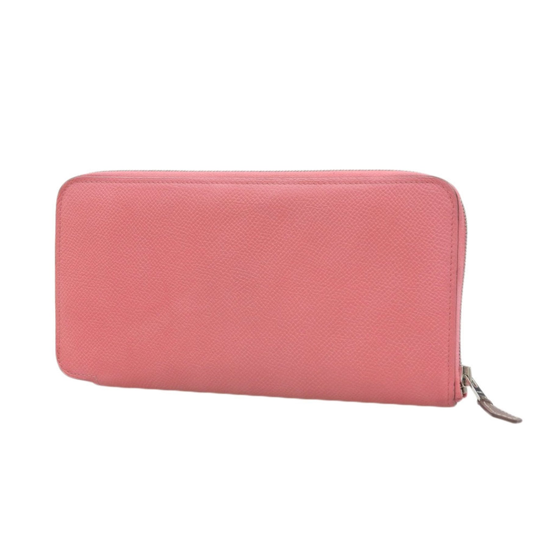 Hermes Azap Long Silk In Round Wallet Epson Rose Azare X Engraved