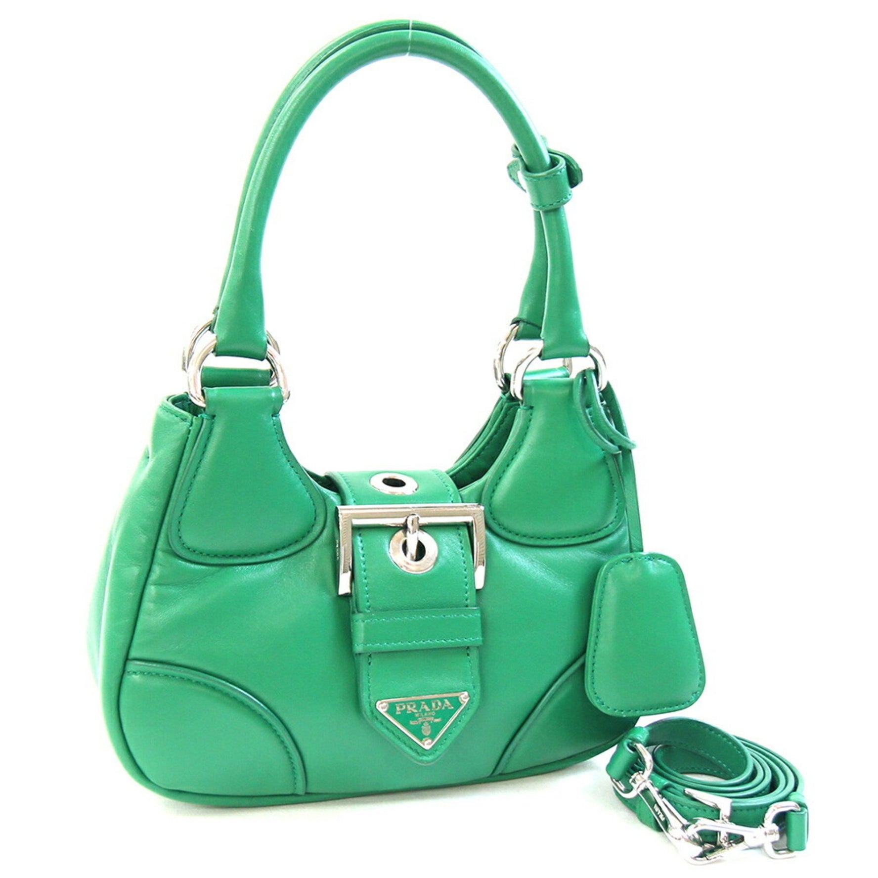 Prada Re-Edition 2002 Moon Padded Handbag Nappa Leather Shoulder Bag