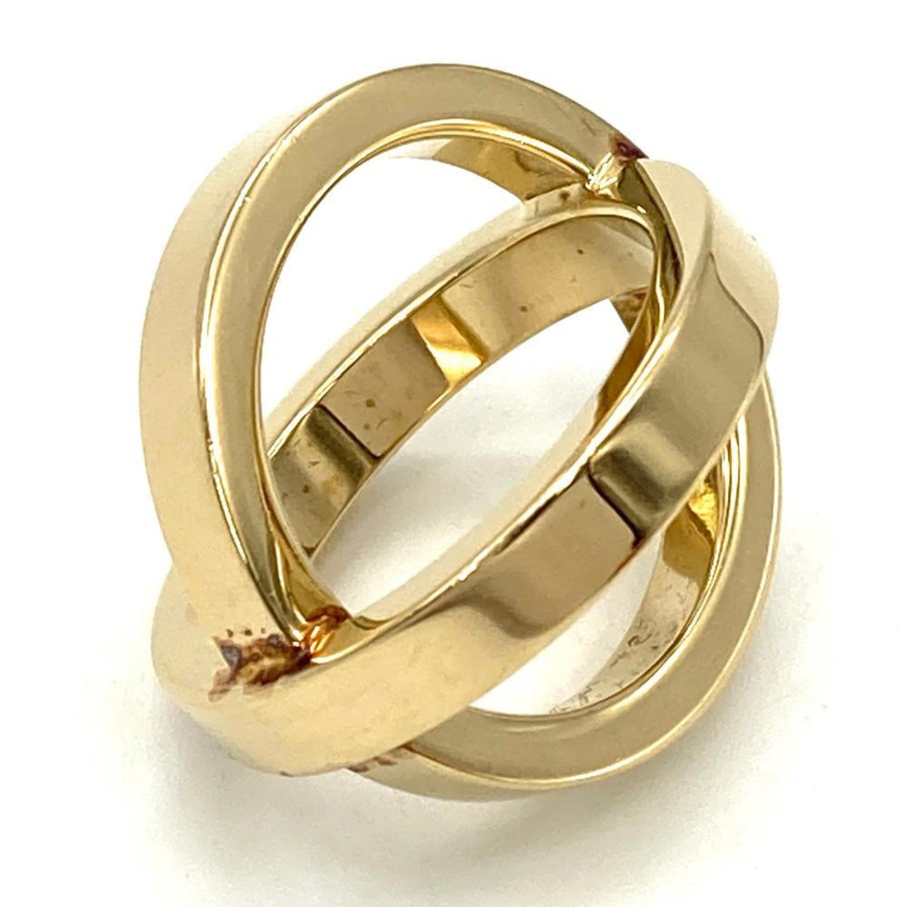 Hermes Cosmos scarf ring leather