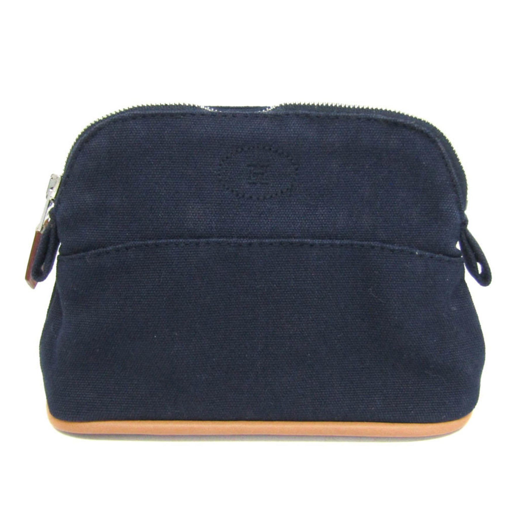 Hermes Bolide Mini Mini Cotton,Leather Pouch
