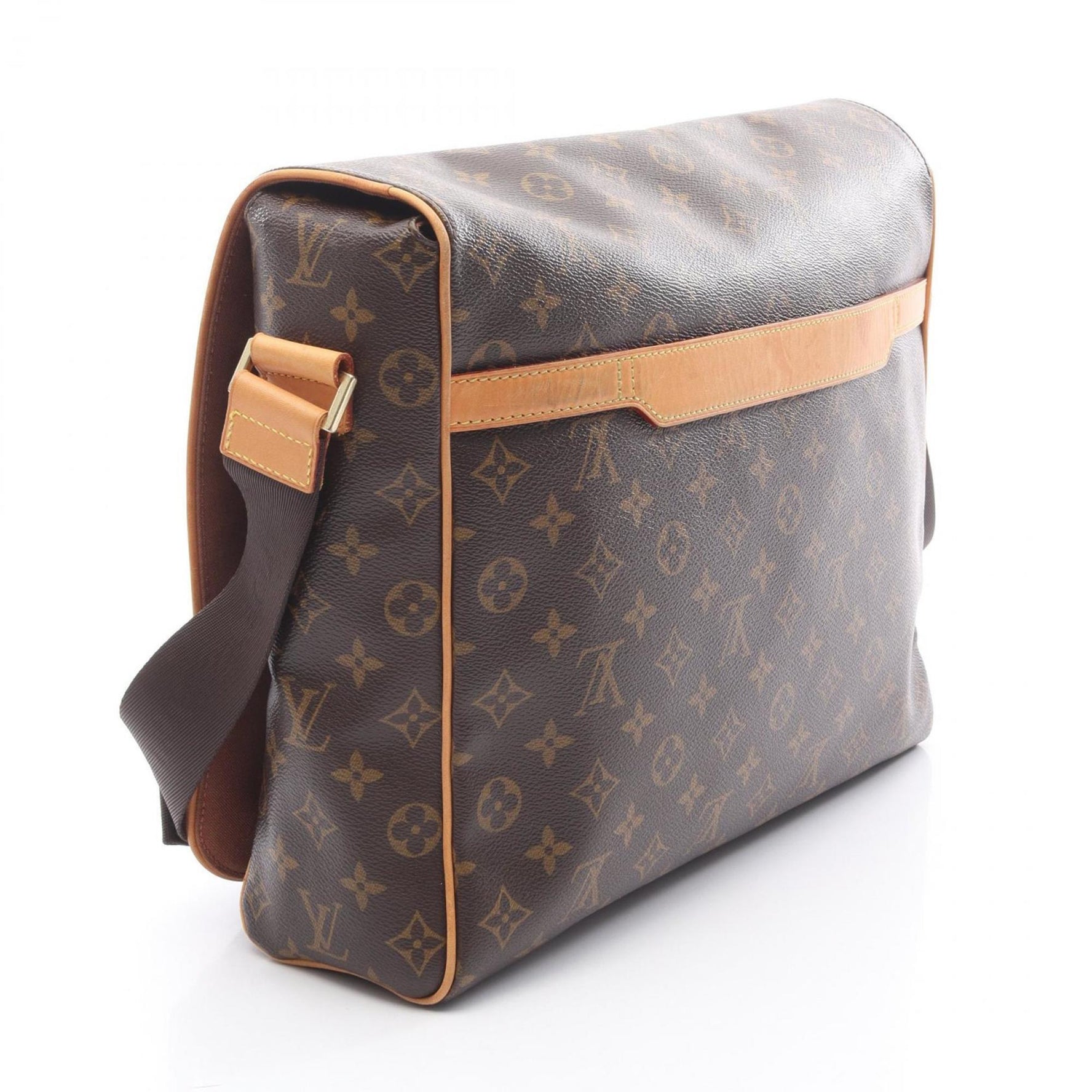 Louis Vuitton Abess Monogram Shoulder Bag, Coated Canvas and Leather, Women