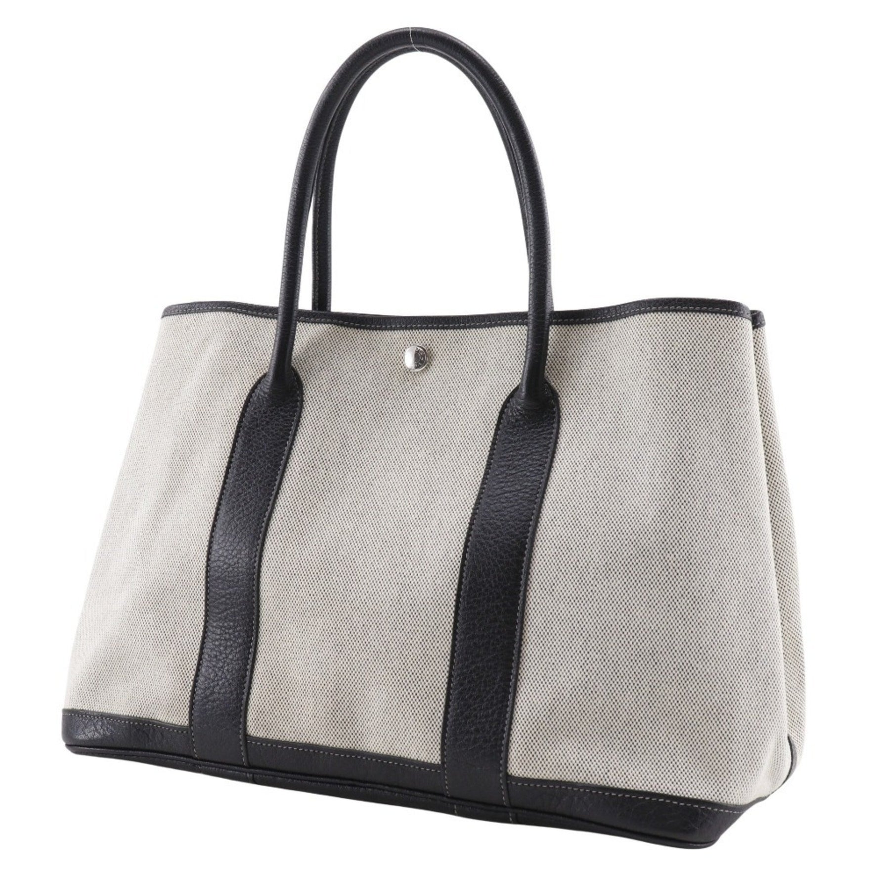 Hermes Hermès Garden Party 36 PM Tote Bag, Toile H, 2006, J Snap Buttons