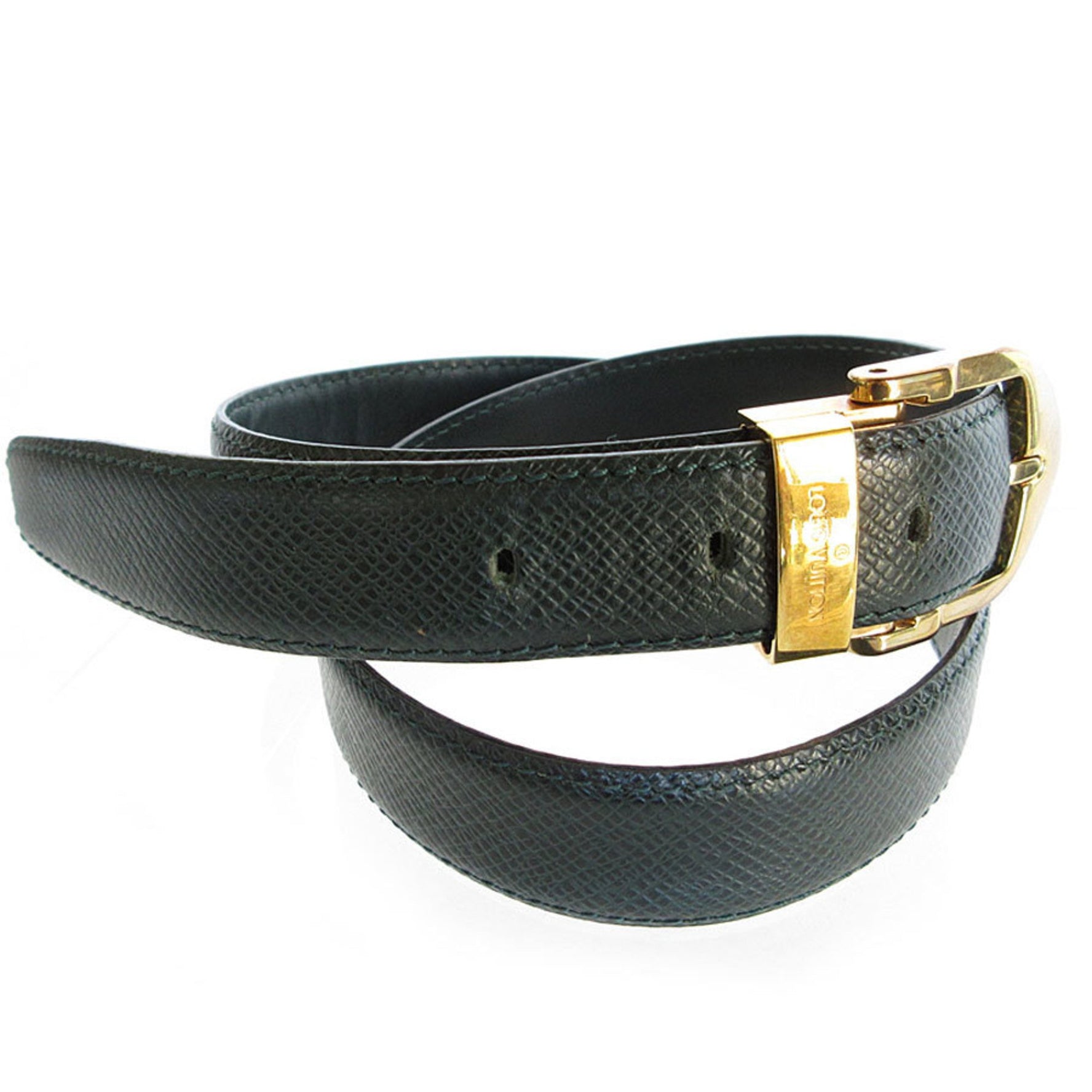 Louis Vuitton Belt Taiga Santur Classic Metal Episea