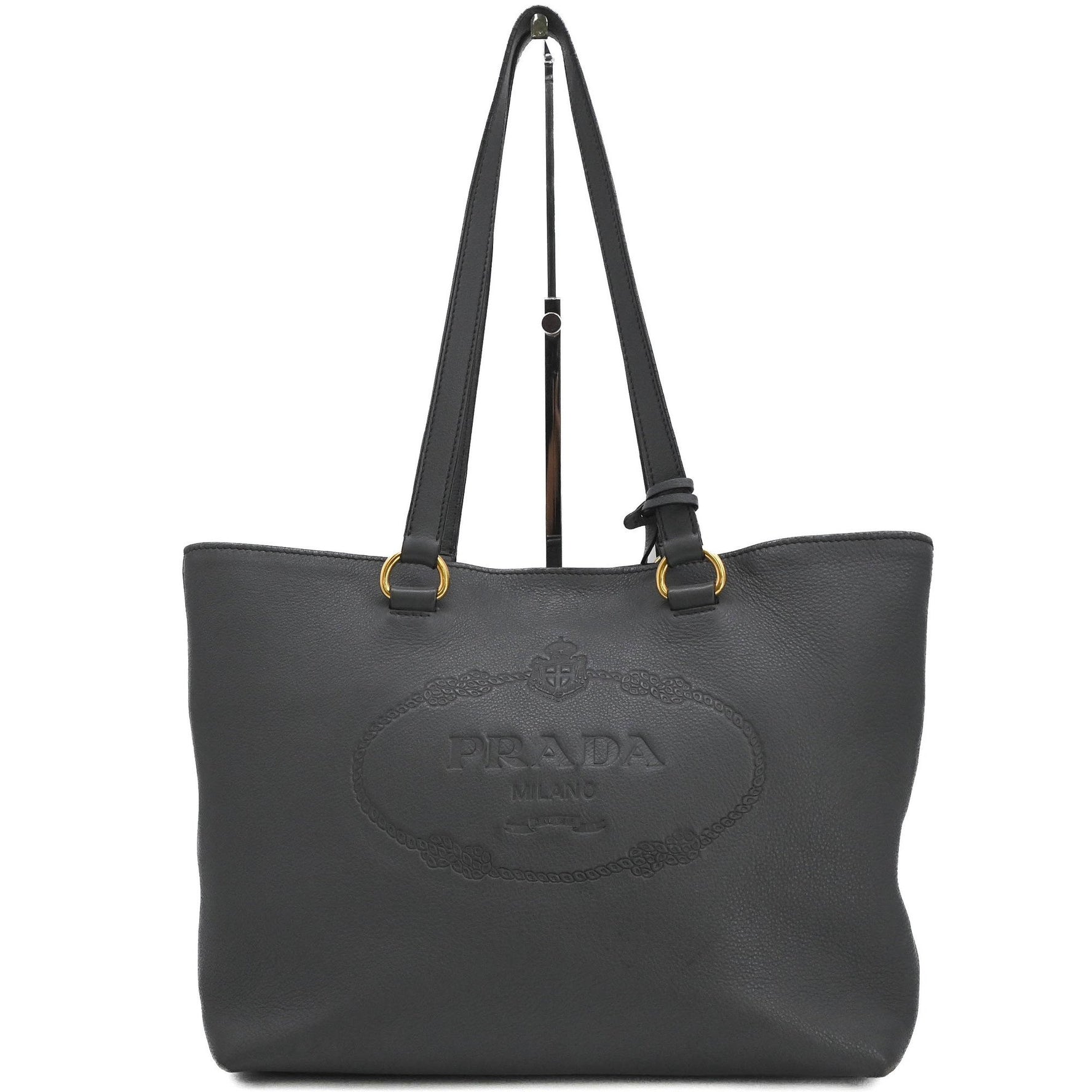 Prada Vitello Phoenix Tote Bag Shoulder and Men's