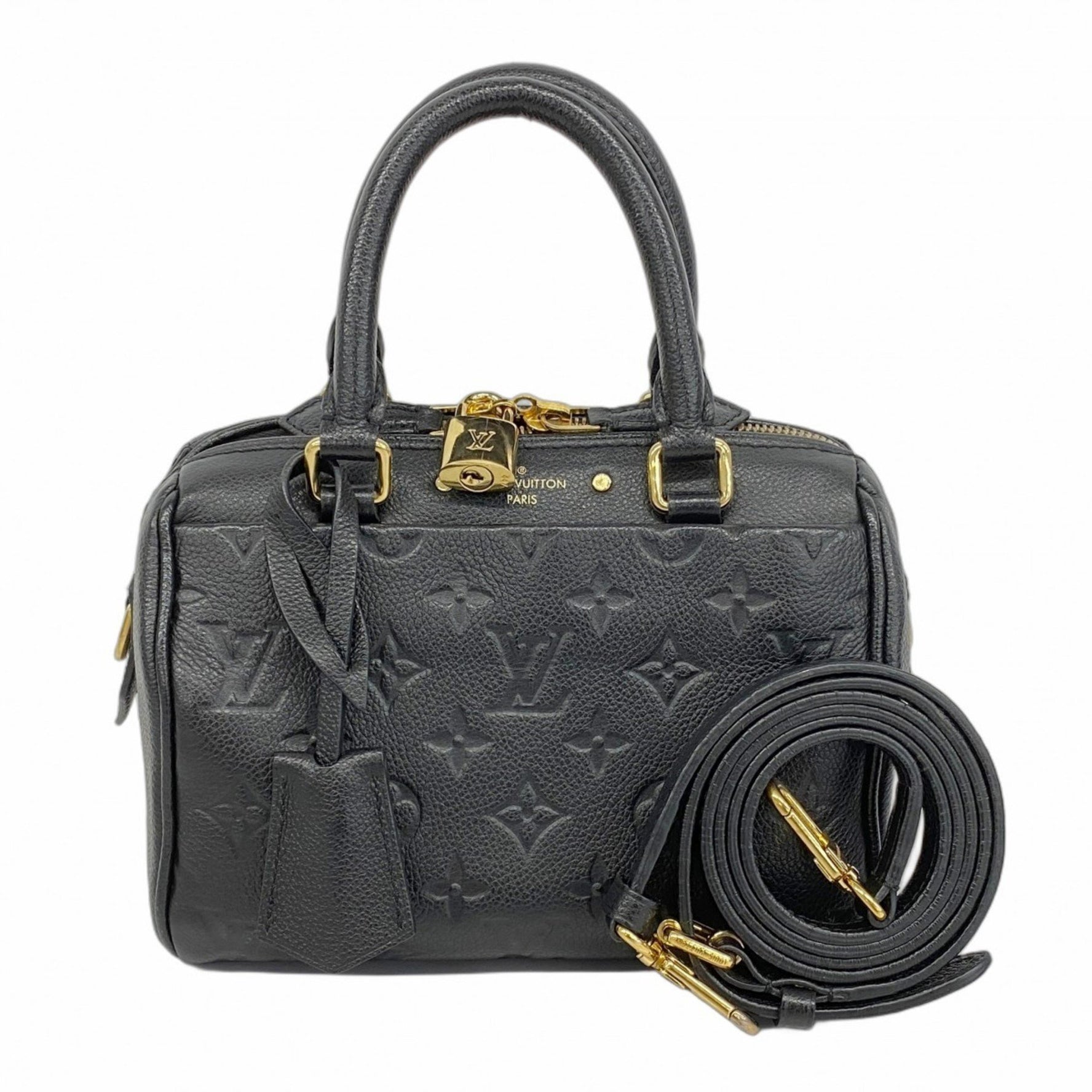 Louis Vuitton Monogram Empreinte Speedy Bandouliere 20 Handbag Bag