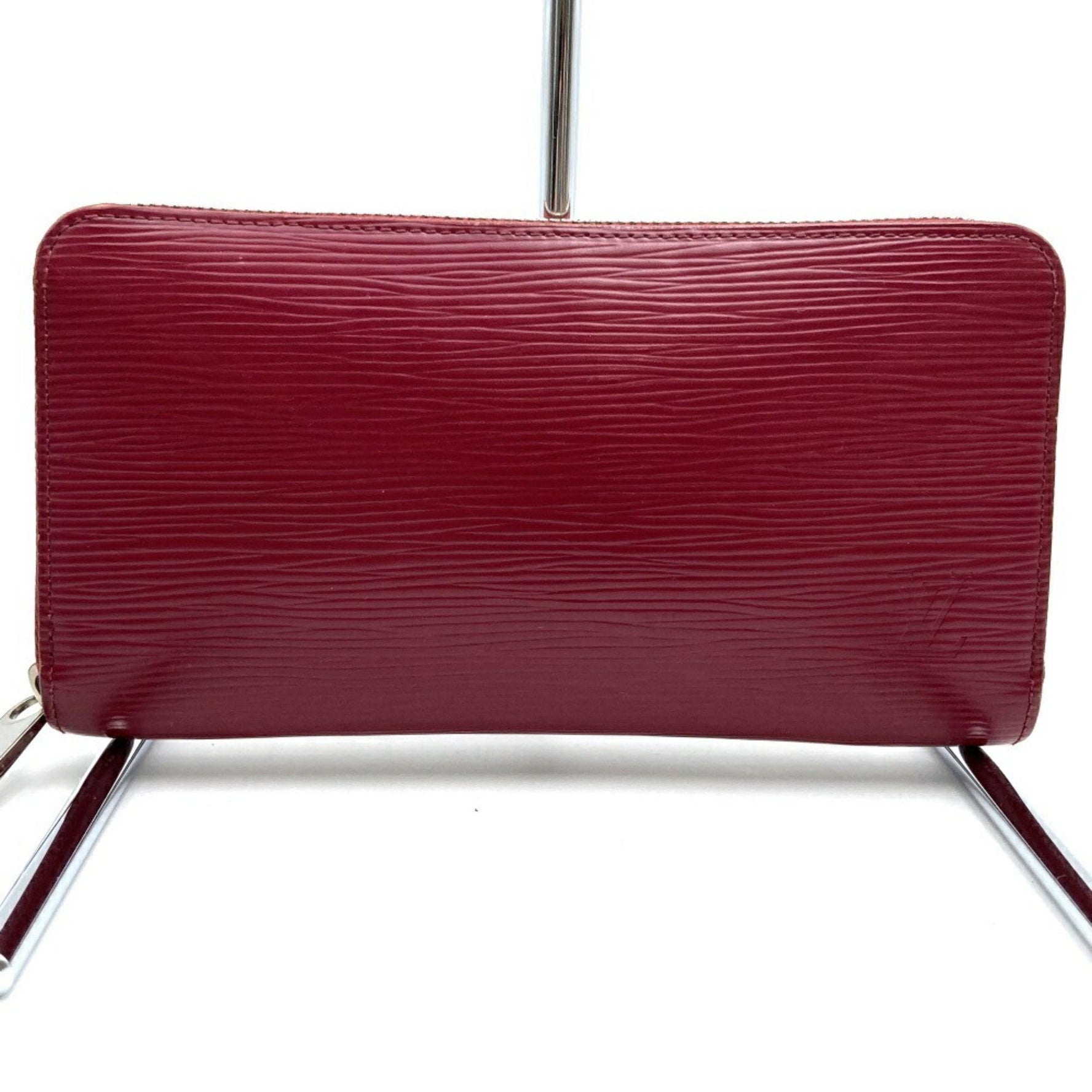 Louis Vuitton Zippy Wallet Long Round Fuchsia Dark Pink Epi Leather