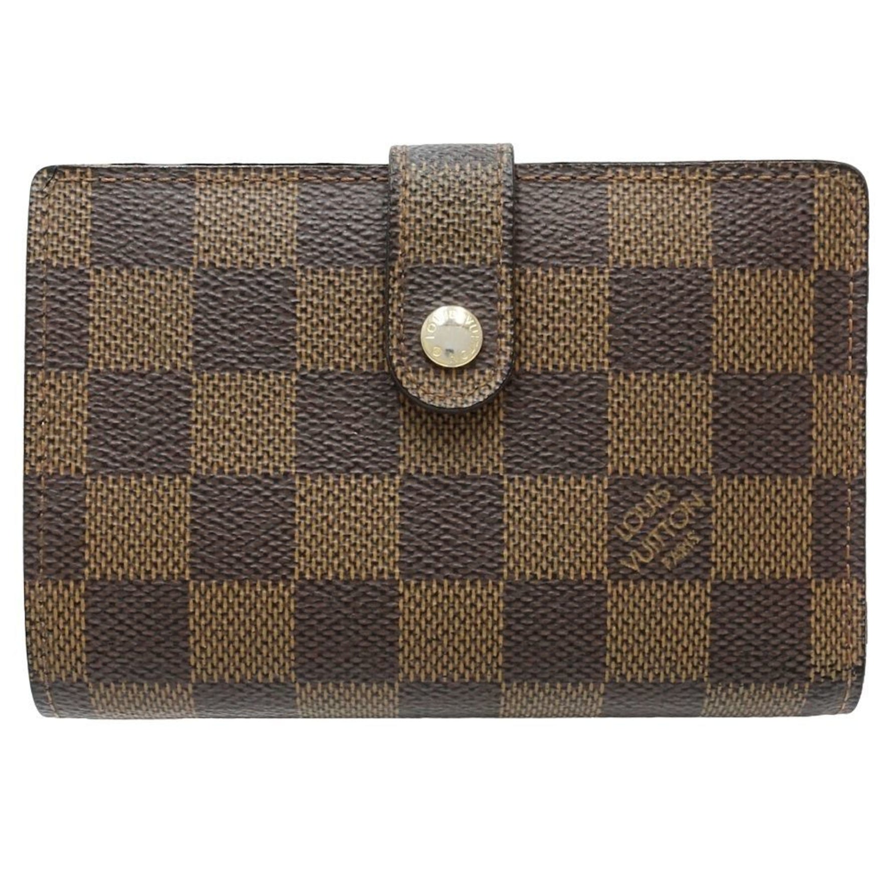 Louis Vuitton Damier Bi-fold Wallet Portemonnay Viennois