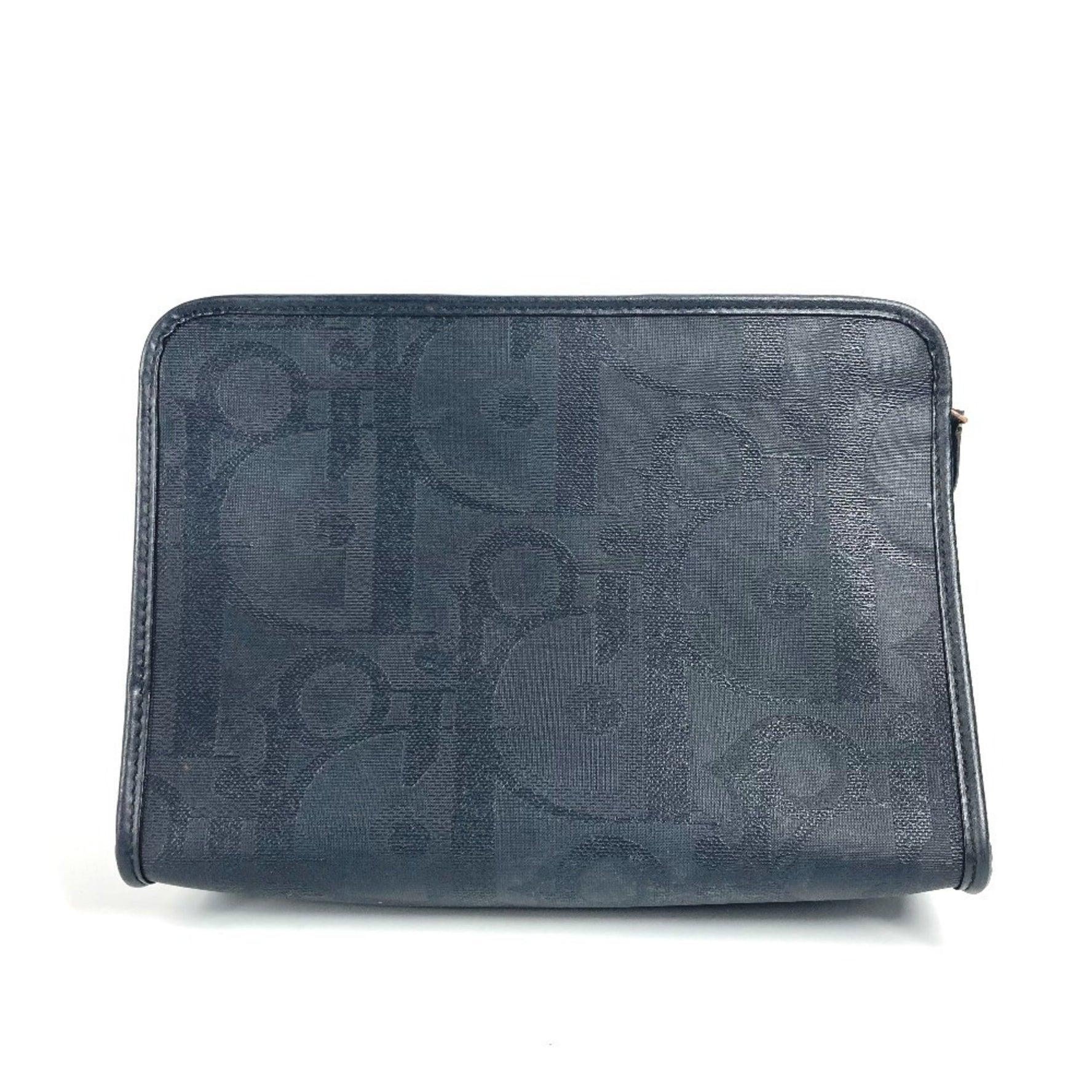 Christian Dior Dior Vintage Logo Bag Pouch Clutch Second Leather Men's