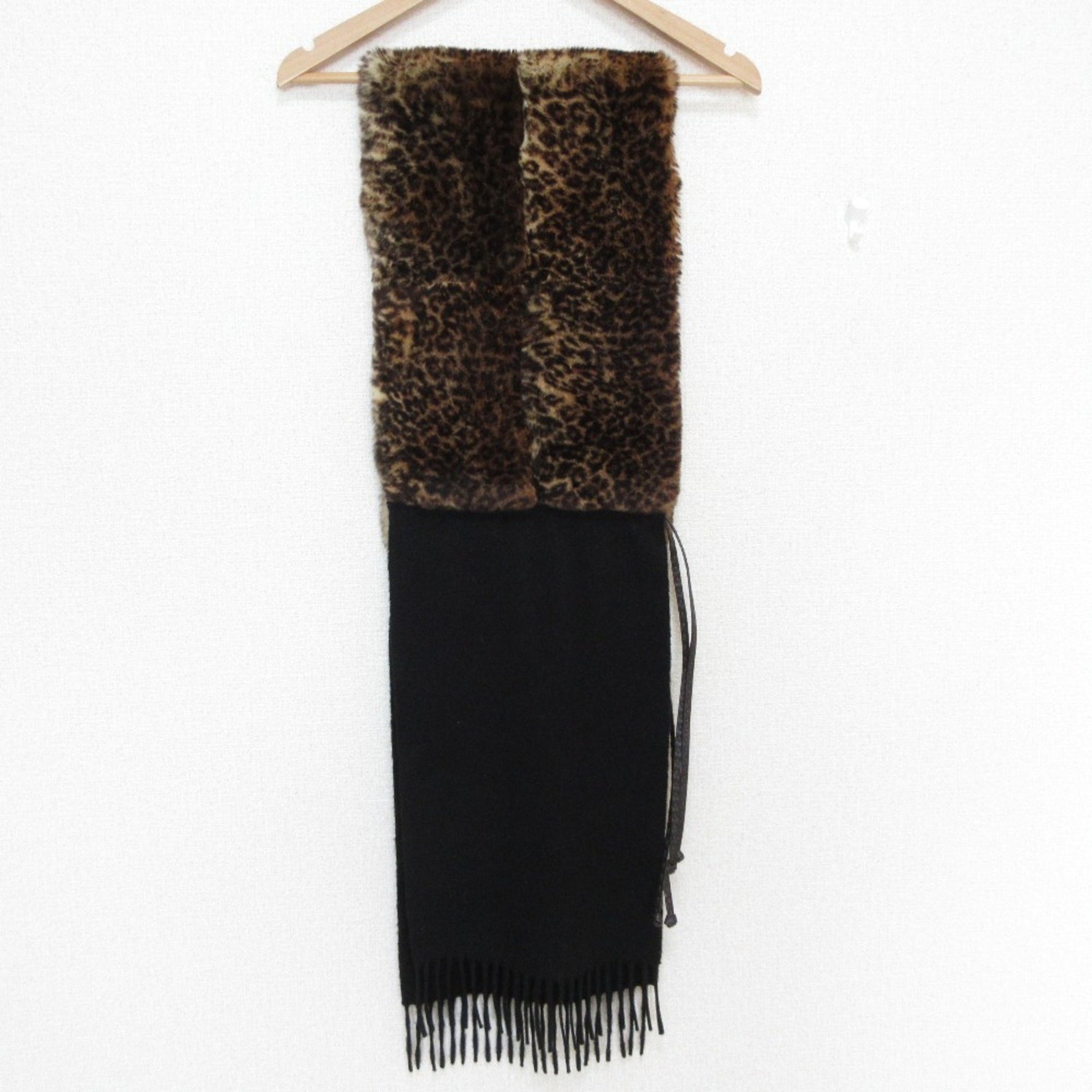FENDI Orirag Fur Cashmere x Mink Candy Stole Scarf