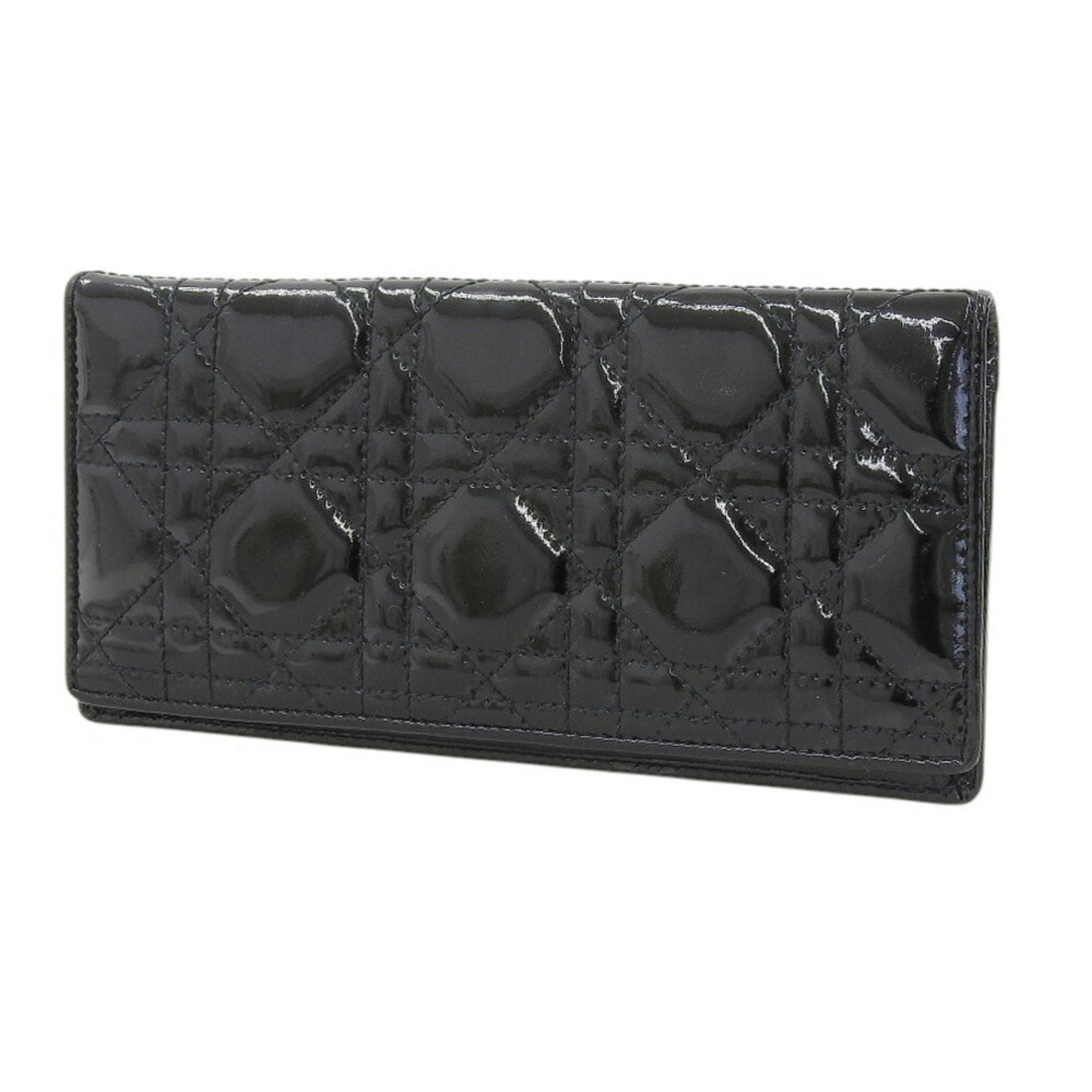 Christian Dior Cannage Bi-fold Long Wallet
