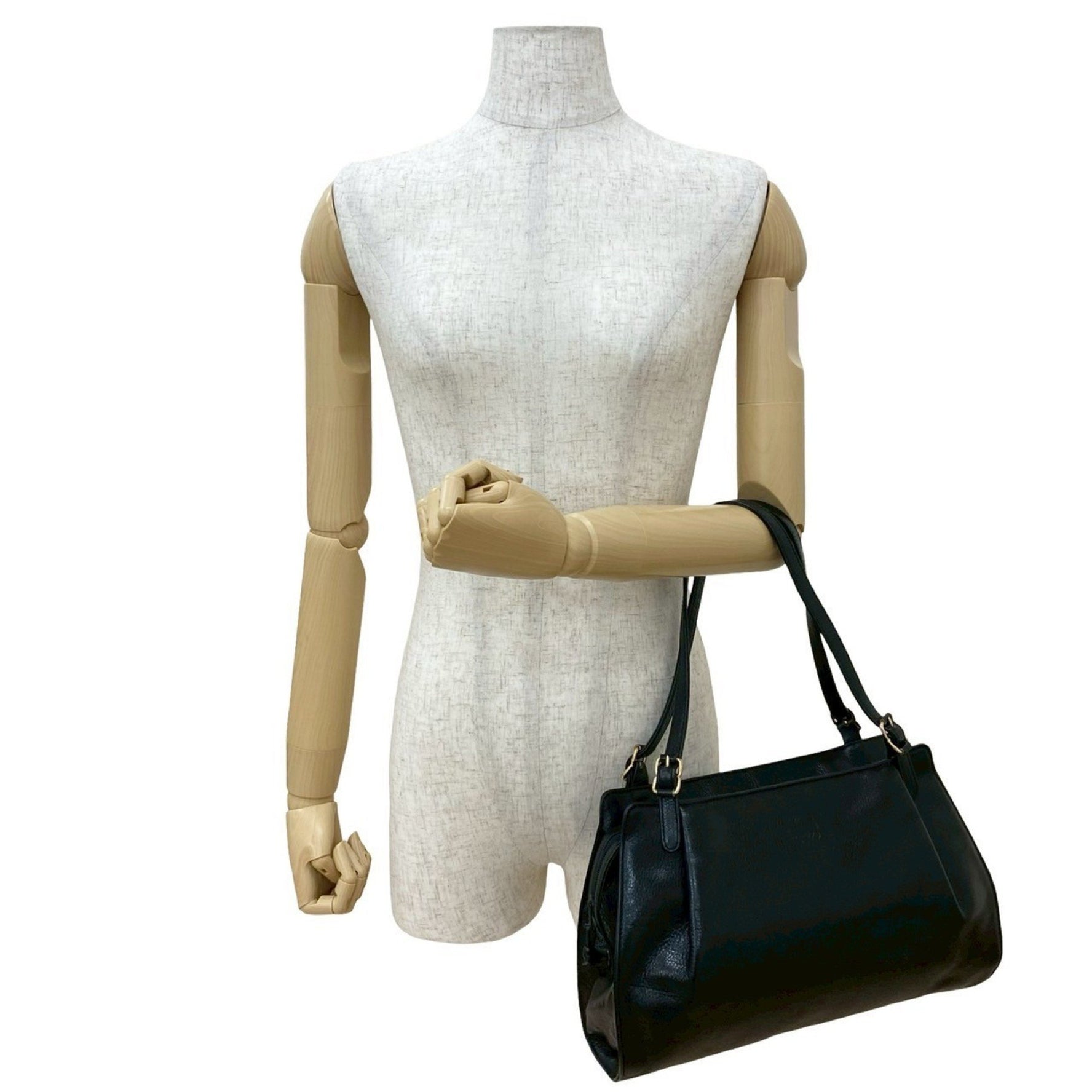 LOEWE Anagram Logo Embossed Leather Mini Tote Bag in