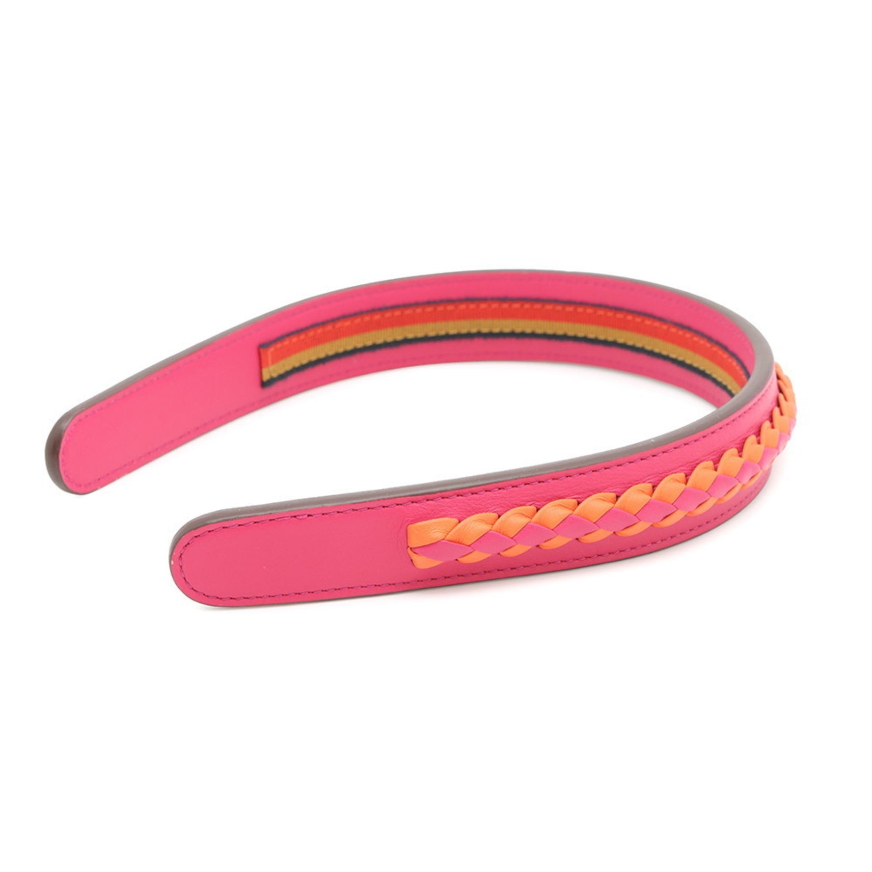 Hermes Glenda Serie Orange Minian Swift Hair Band
