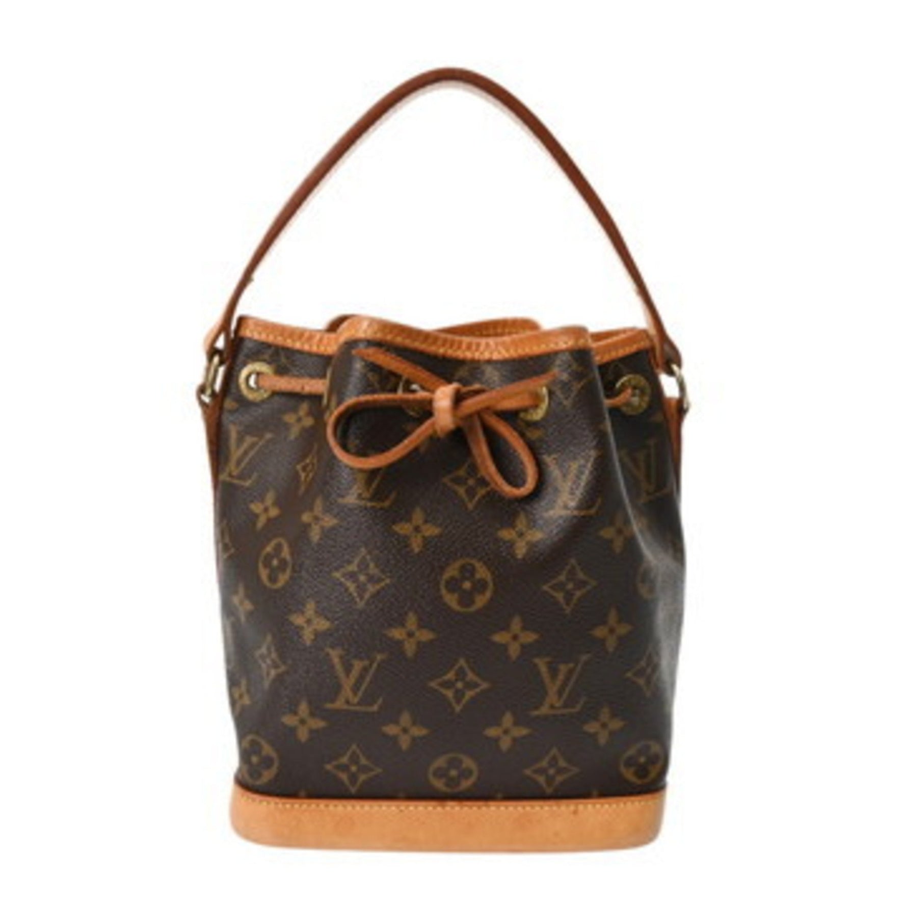 LOUIS VUITTON Monogram Mini Noe Canvas Handbag