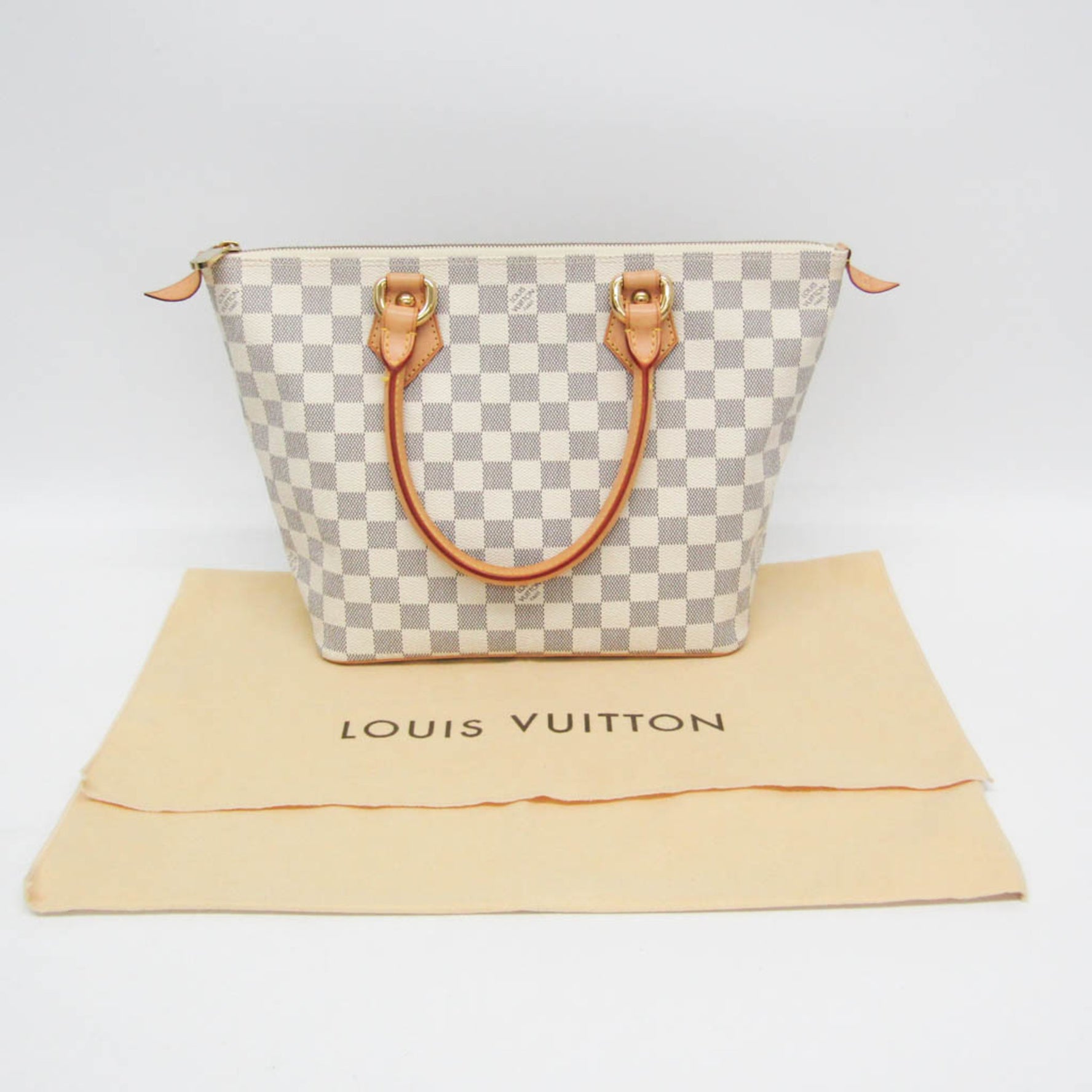 Louis Vuitton Damier Azur Saleya PM Handbag Damier Azur