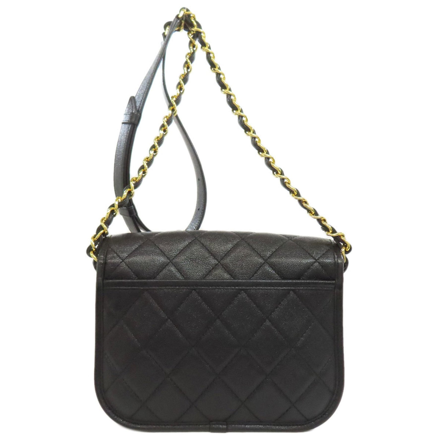 Chanel Matelasse Gold Hardware Shoulder Bag in Soft Grained Calfskin