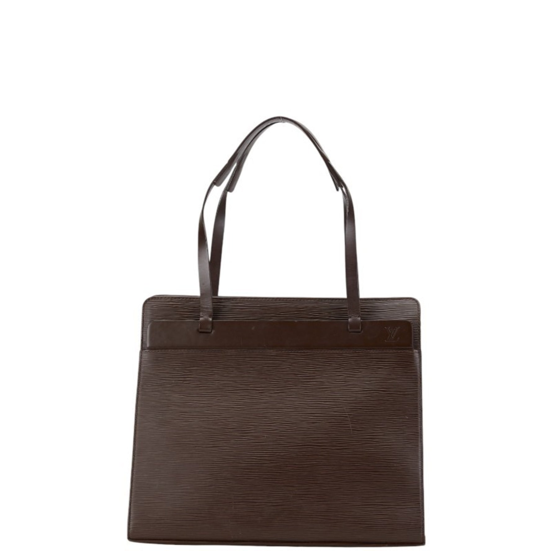 Louis Vuitton Epi Croisette PM Handbag Mocha Brown Leather