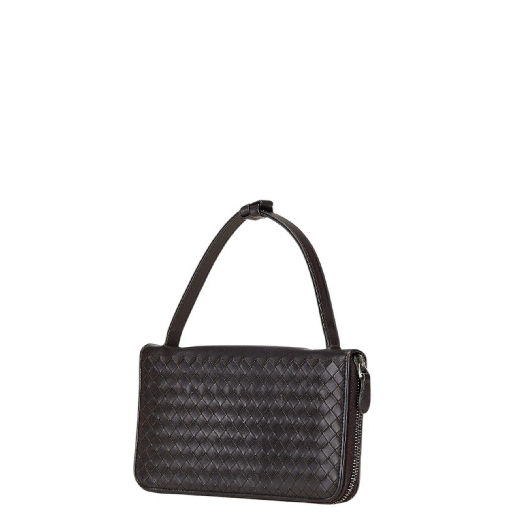 Bottega Veneta Intrecciato Round Long Wallet Travel Leather BOTTEGAVENETA