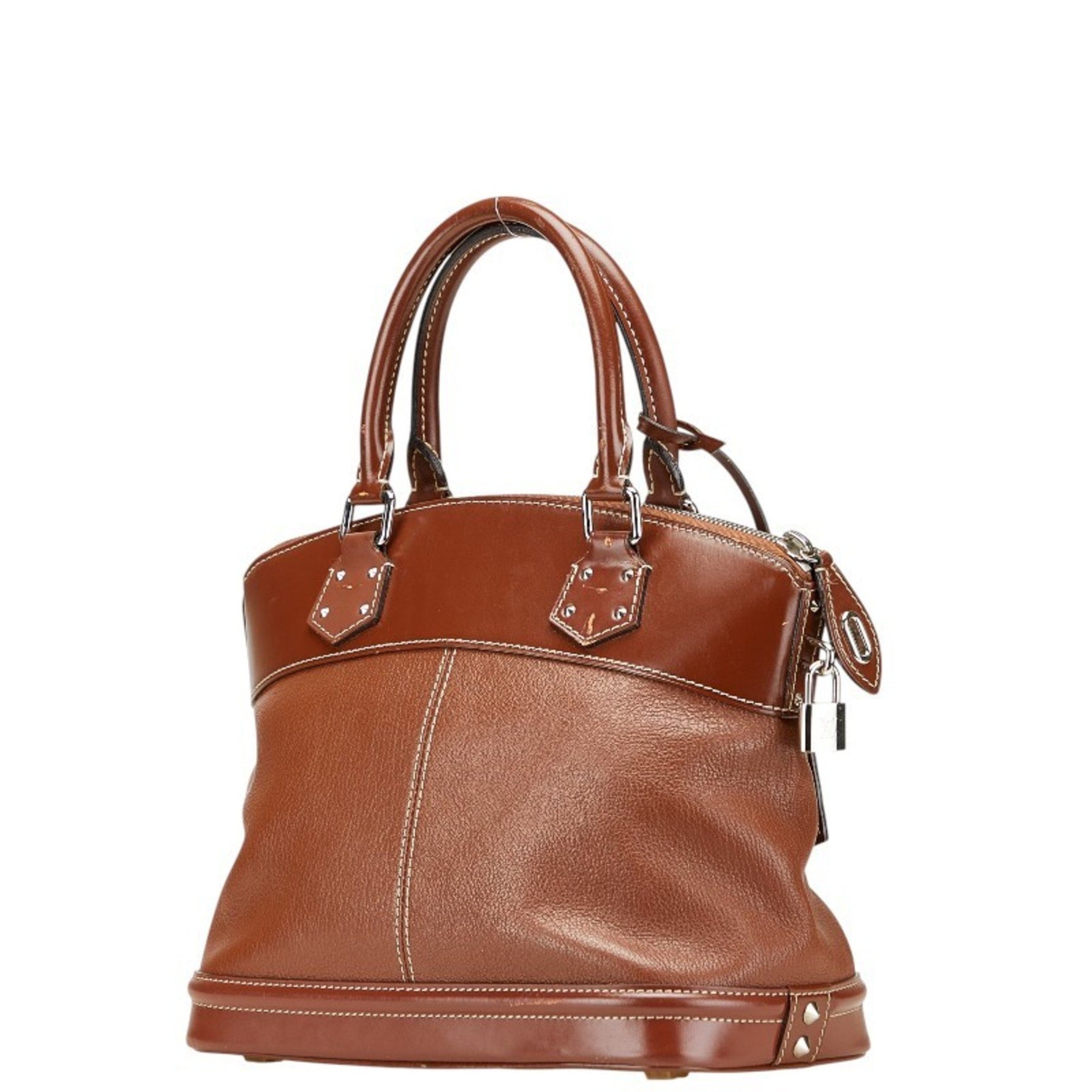 Louis Vuitton Suhali Lockit PM Handbag Leather LOUIS VUITTON