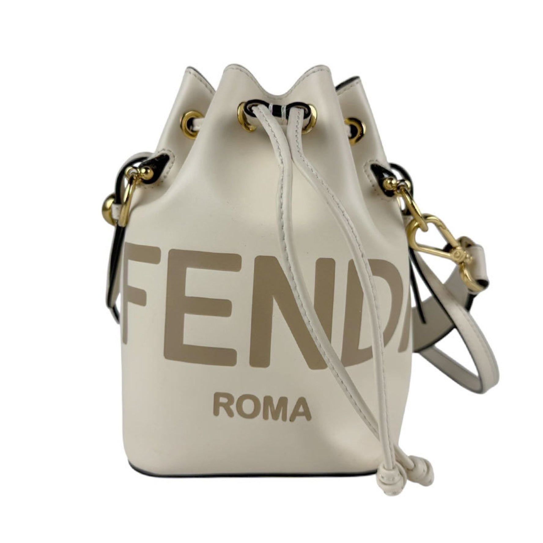 Fendi Mini Montresor Leather Shoulder Bag in