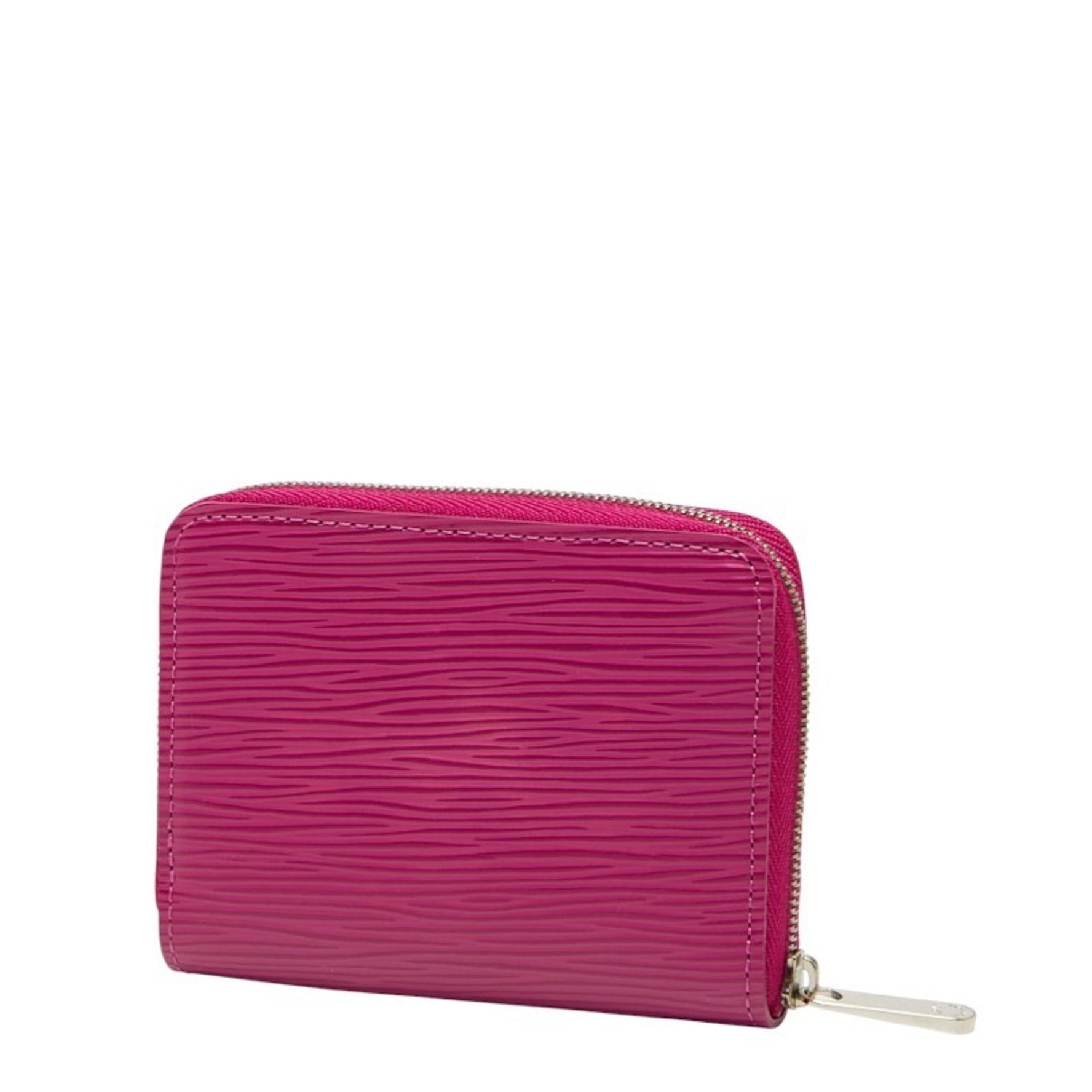 Louis Vuitton Epi Zippy Coin Purse Grenard Purple Leather LOUIS VUITTON