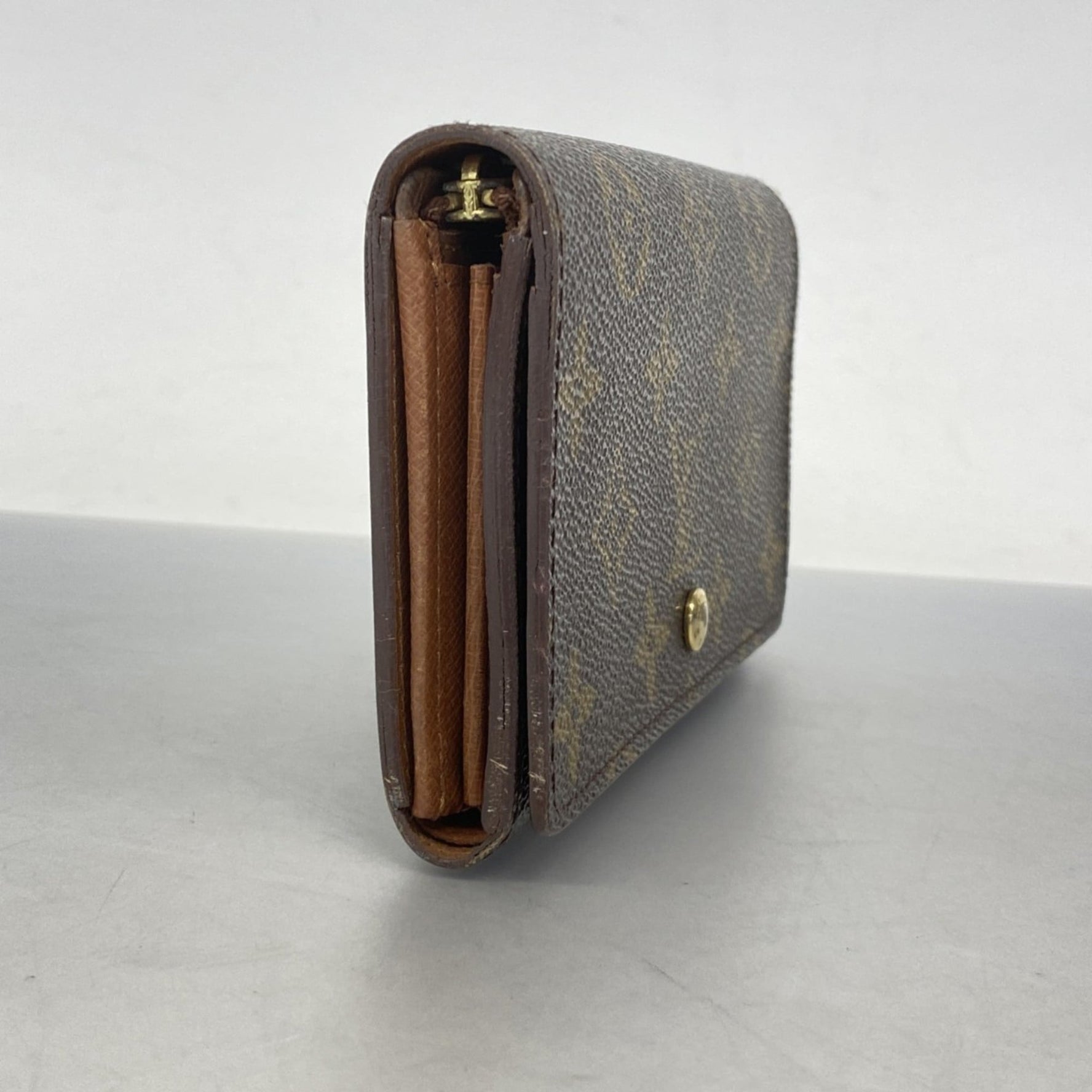 Louis Vuitton Monogram Porte Monnaie-Vieux-Tresor Wallet