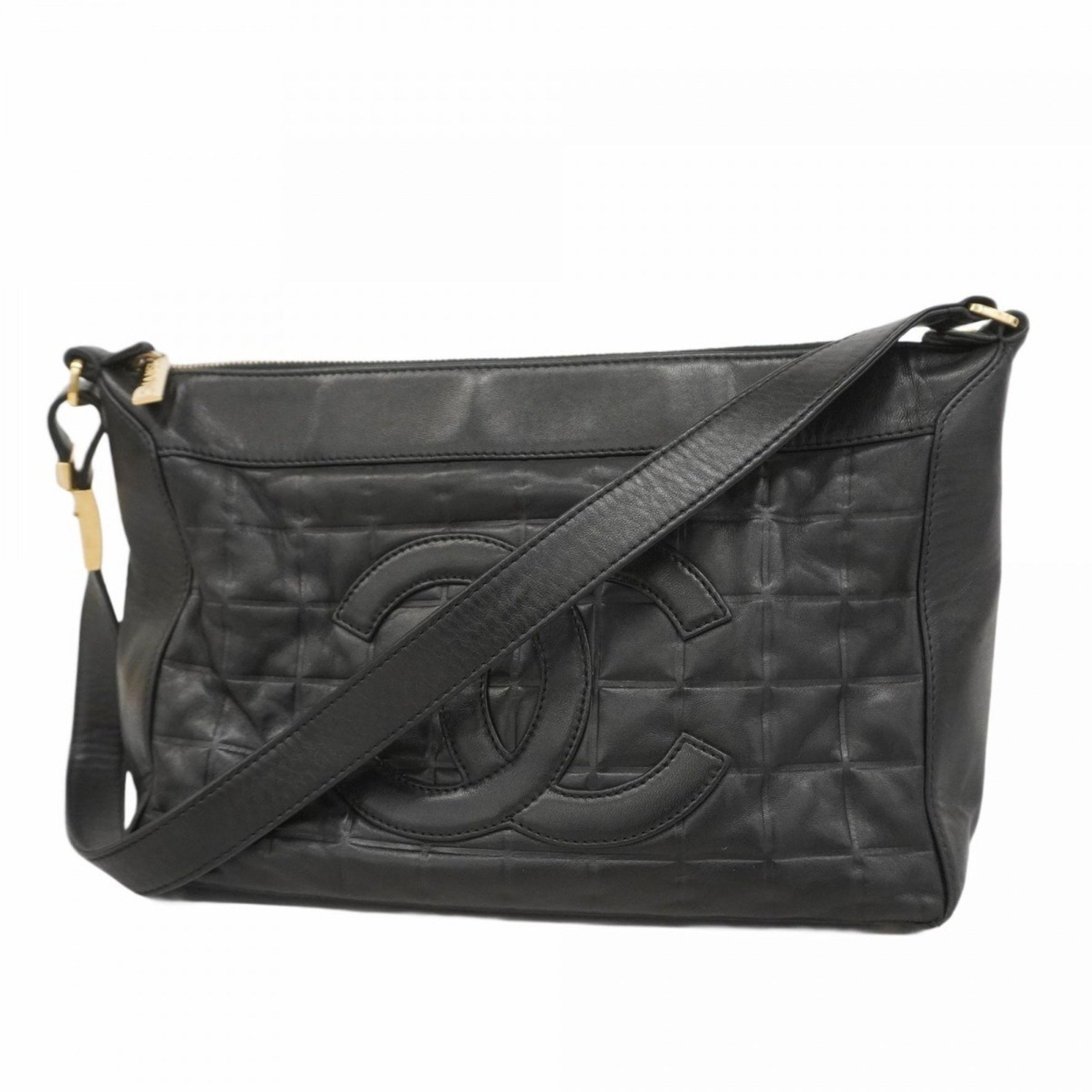 Chanel Chocobar Shoulder Bag, Lambskin