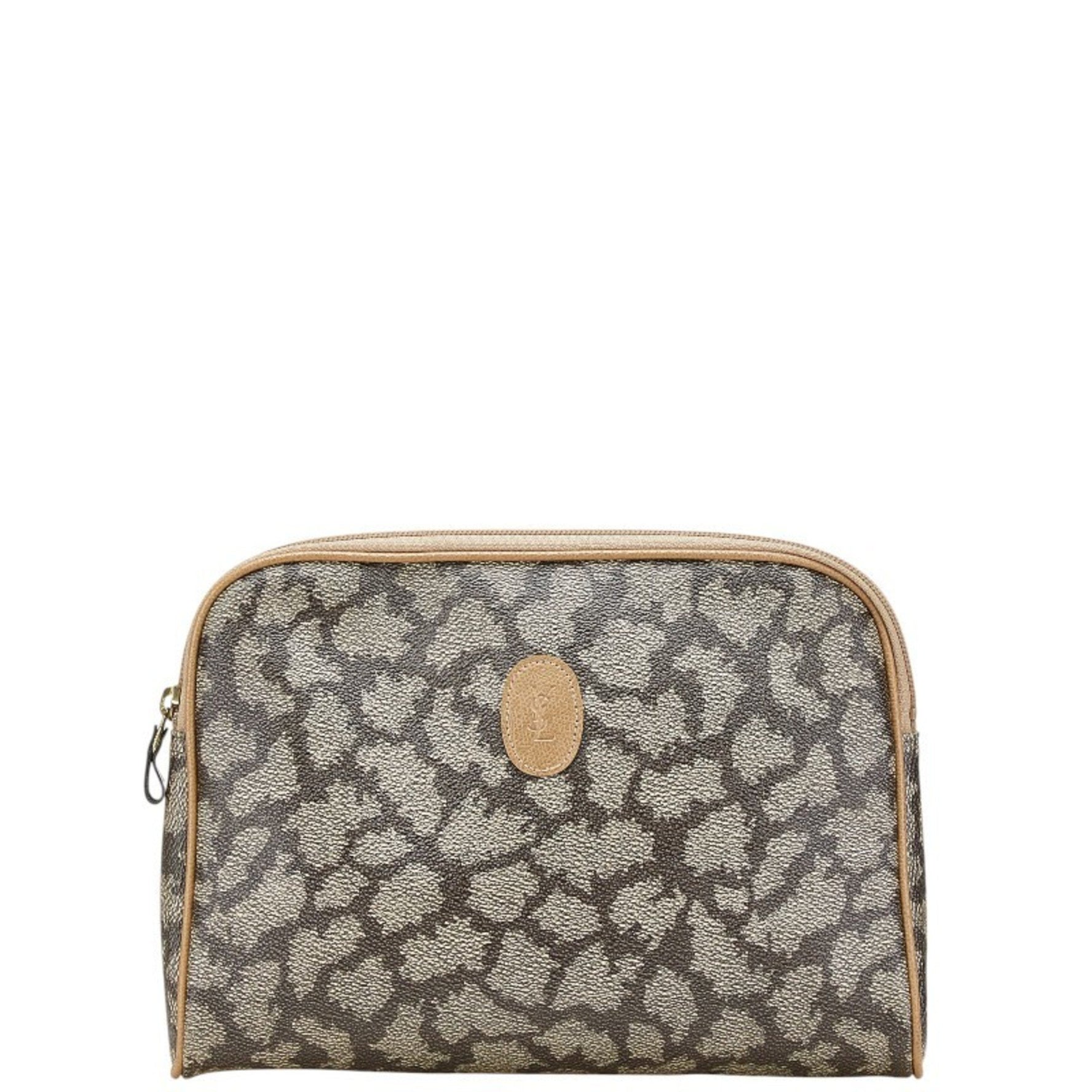 Saint Laurent Giraffe clutch bag/second bag in leather .