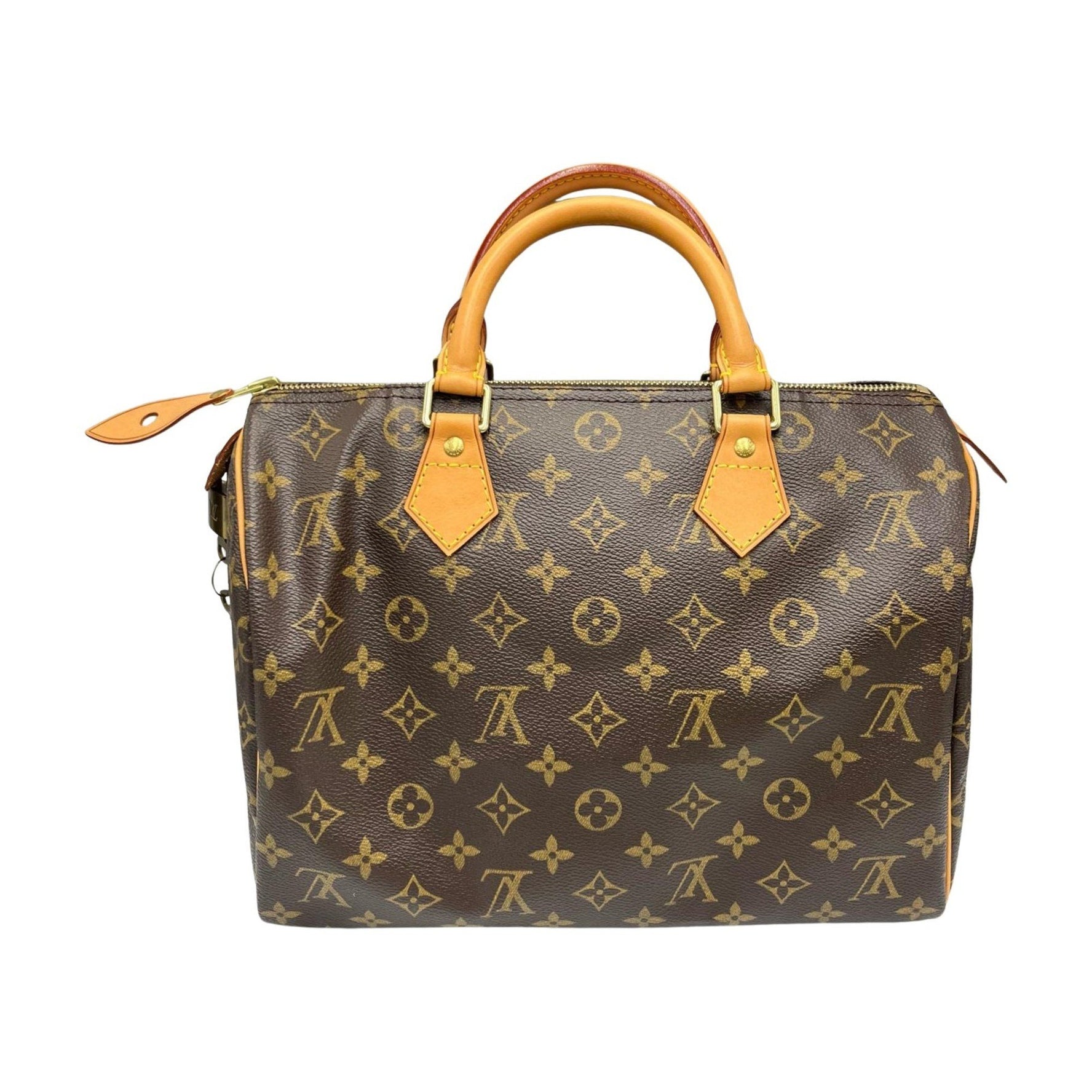 Louis Vuitton Speedy 30 Mini Boston Bag Monogram Canvas Brown Handbag