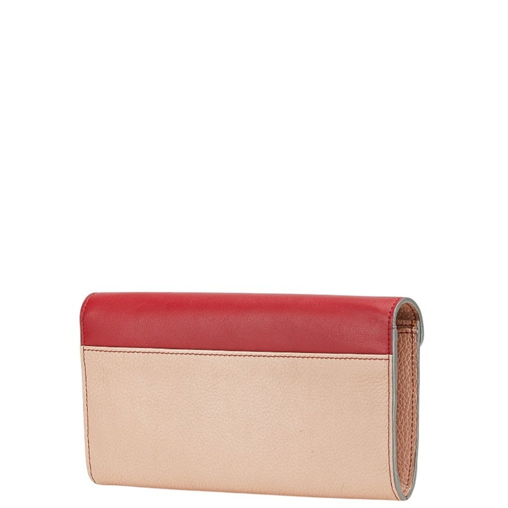 Chloé Chloe multicolored leather long wallet