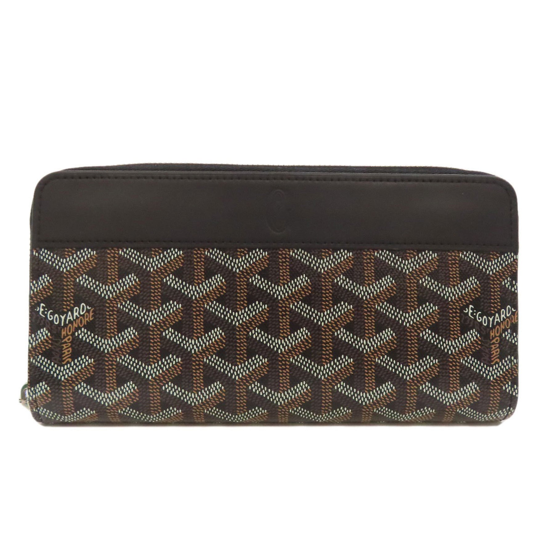 GOYARD Herringbone Pattern Long Wallet