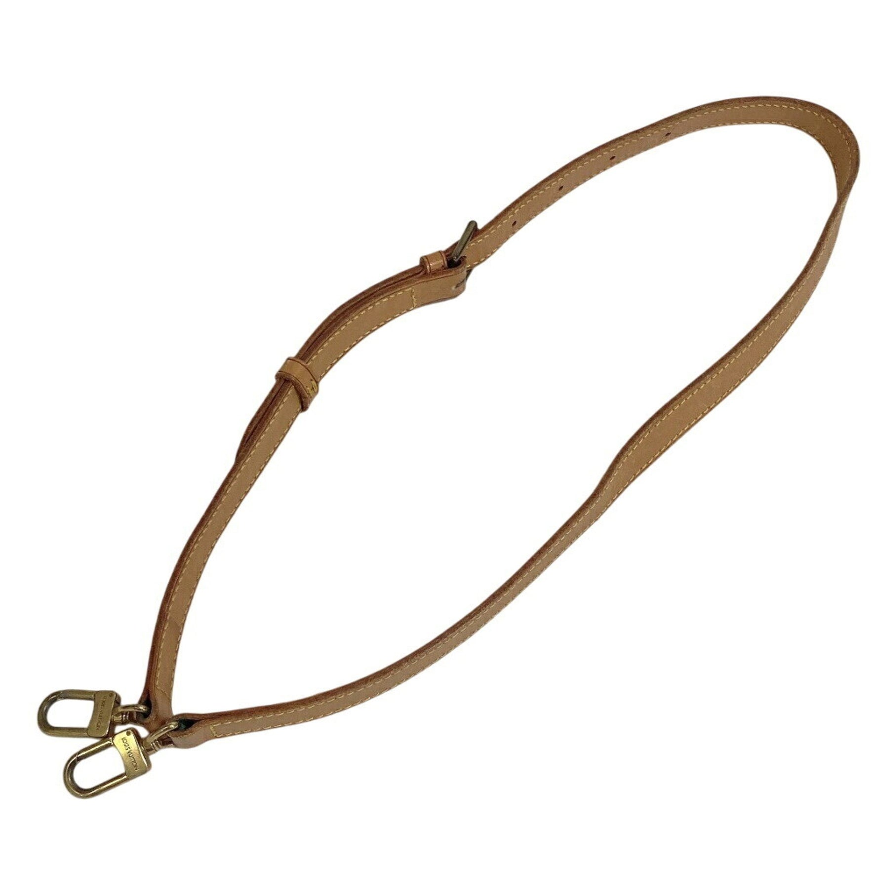 LOUIS VUITTON Louis Vuitton Shoulder Strap Beige Unisex