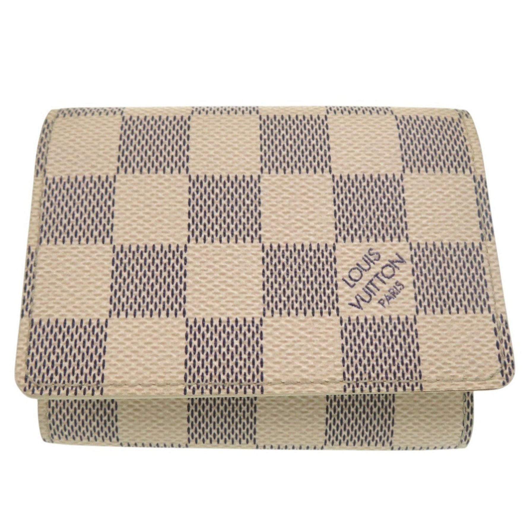 Louis Vuitton Azur Envelope Carte de Visite Damier Card Case LV 0719 LOUIS VUITTON