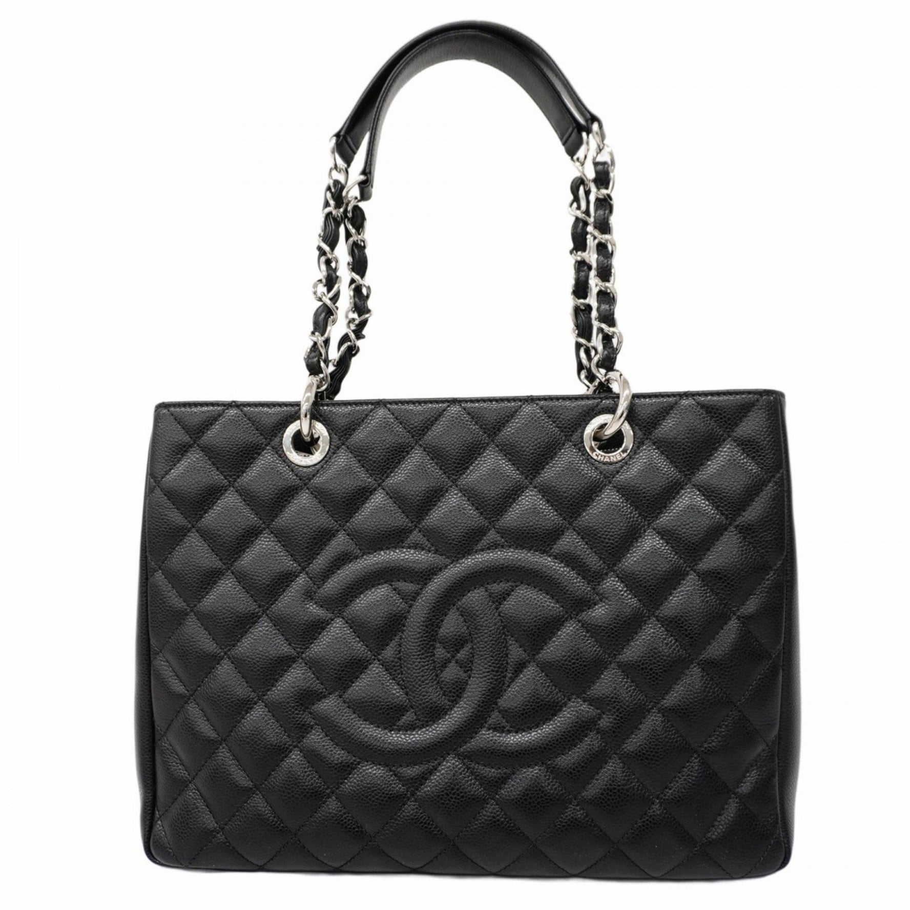 Chanel Matelasse Caviar Tote Bag in with Chain