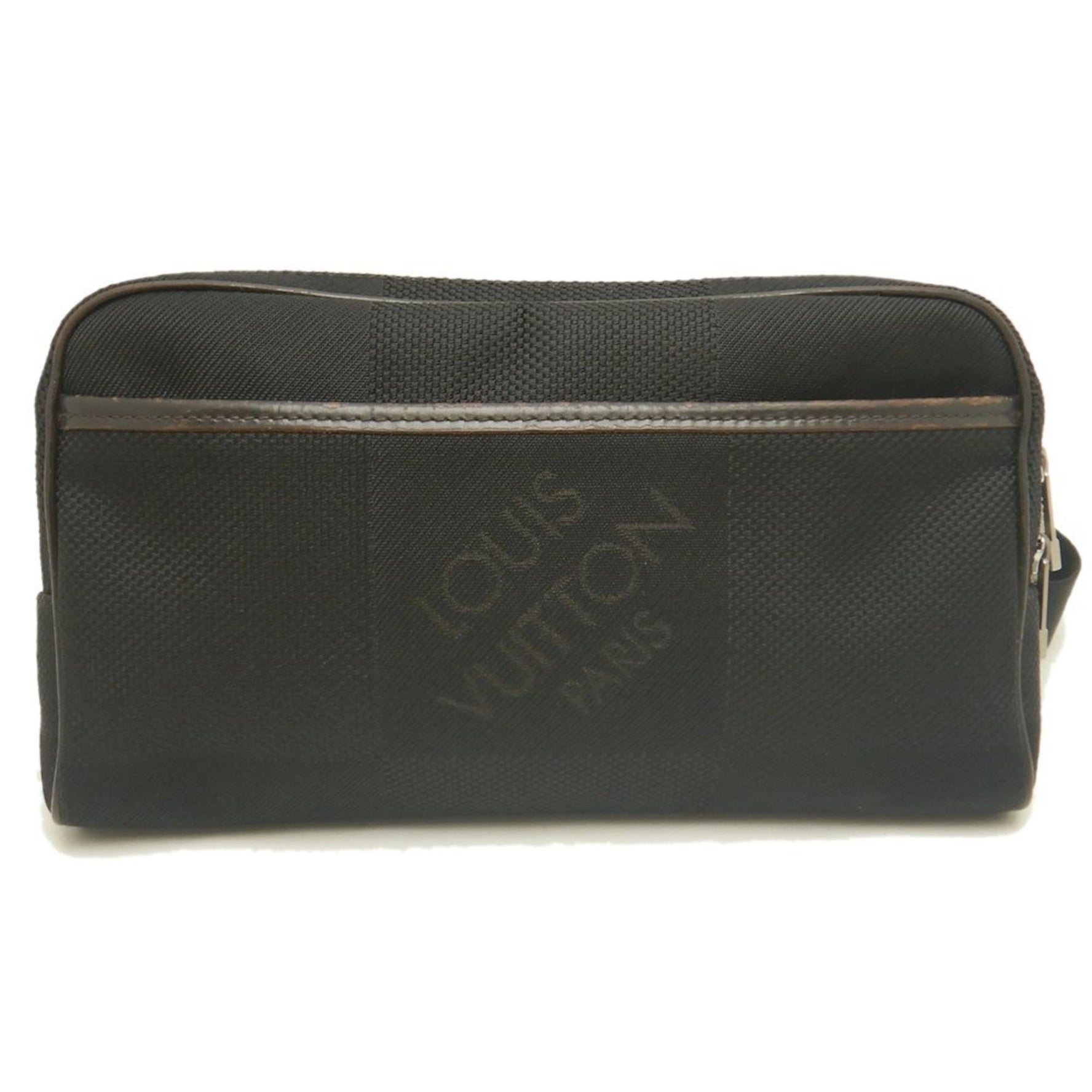 LOUIS VUITTON Damier Geant Acrobat M93620 Body Bag in Noir, Men's,