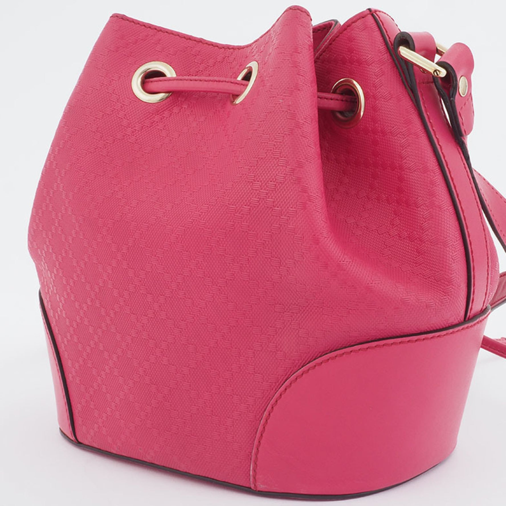 Gucci Diamante Shoulder Bag Bright Leather