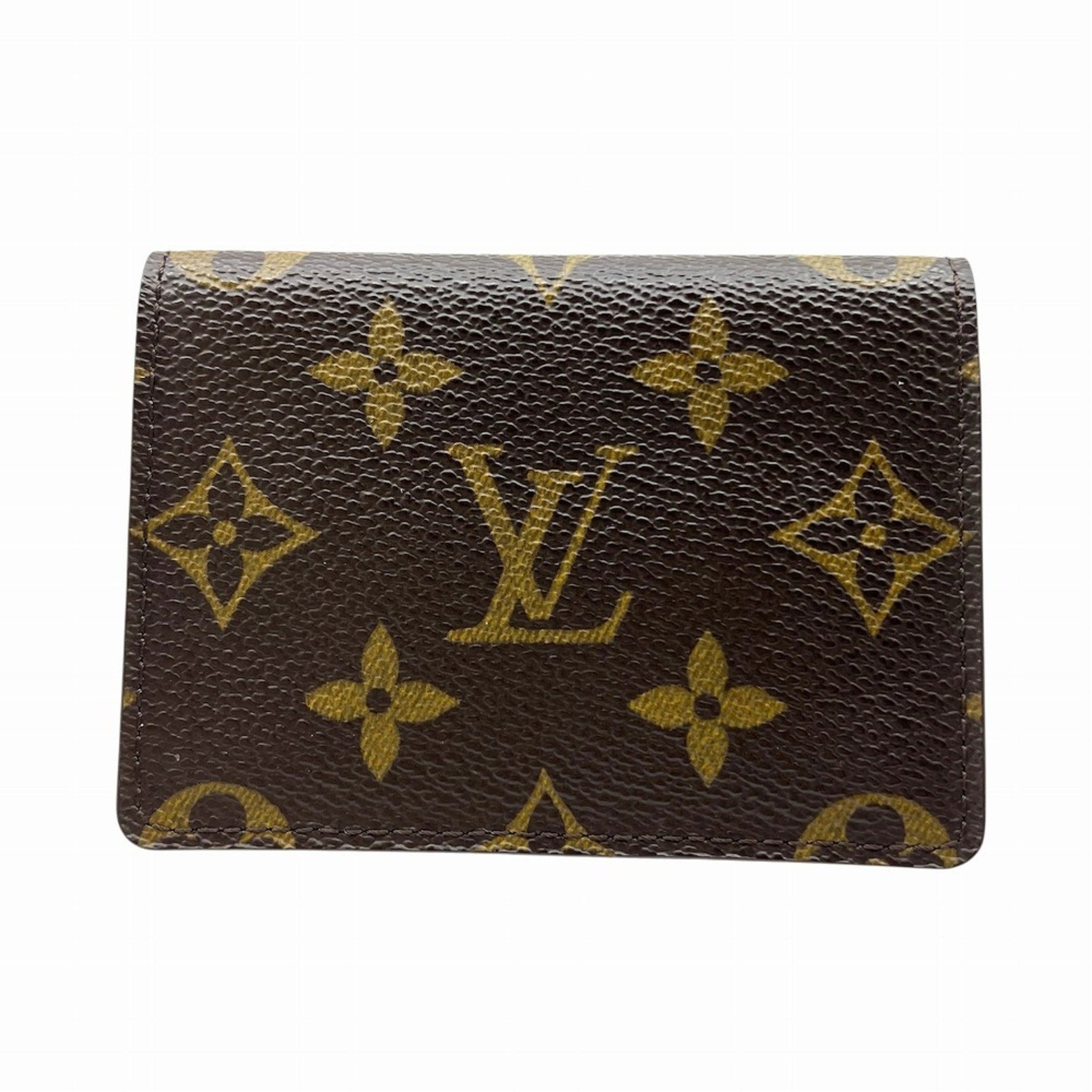 LOUIS VUITTON Envelope Carte de Visite Monogram Business Card Case/Card Case
