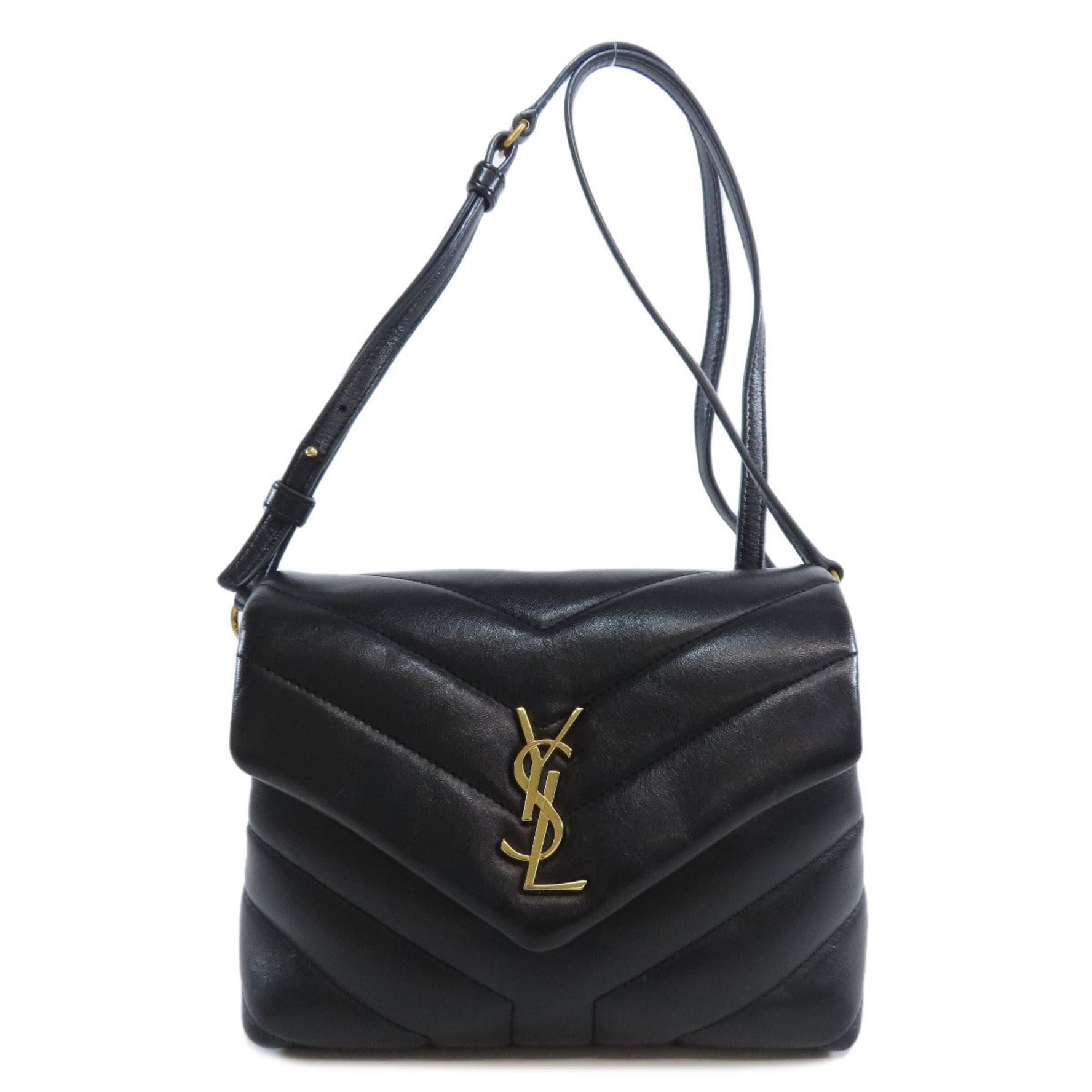 Saint Laurent Lulu Toy Bag Shoulder Leather Women's SAINT LAURENT