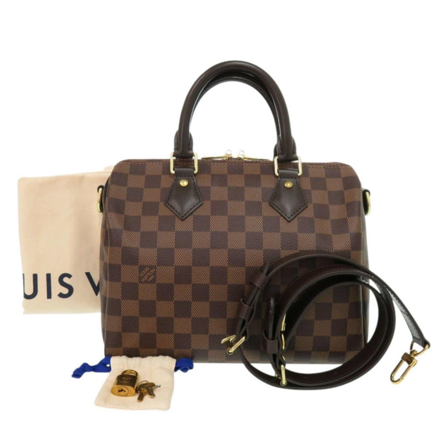 Louis Vuitton Speedy Bandouliere Damier handbag 1251 LOUIS VUITTON