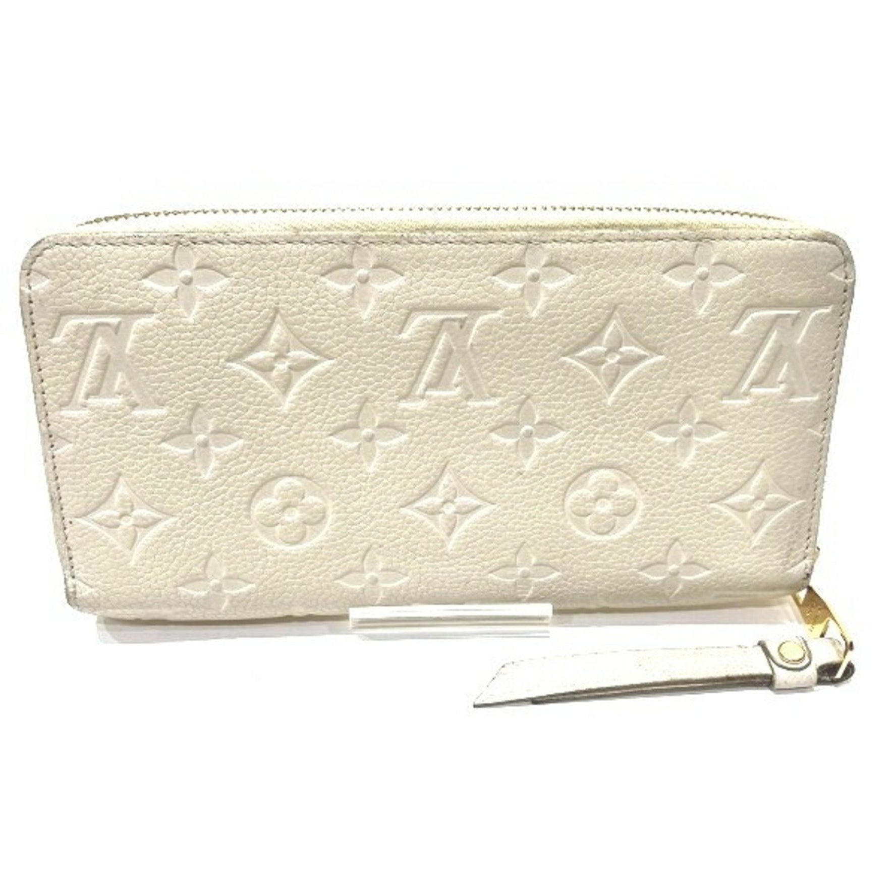 Louis Vuitton Monogram Empreinte Zippy Wallet M60546 Round Long for Women