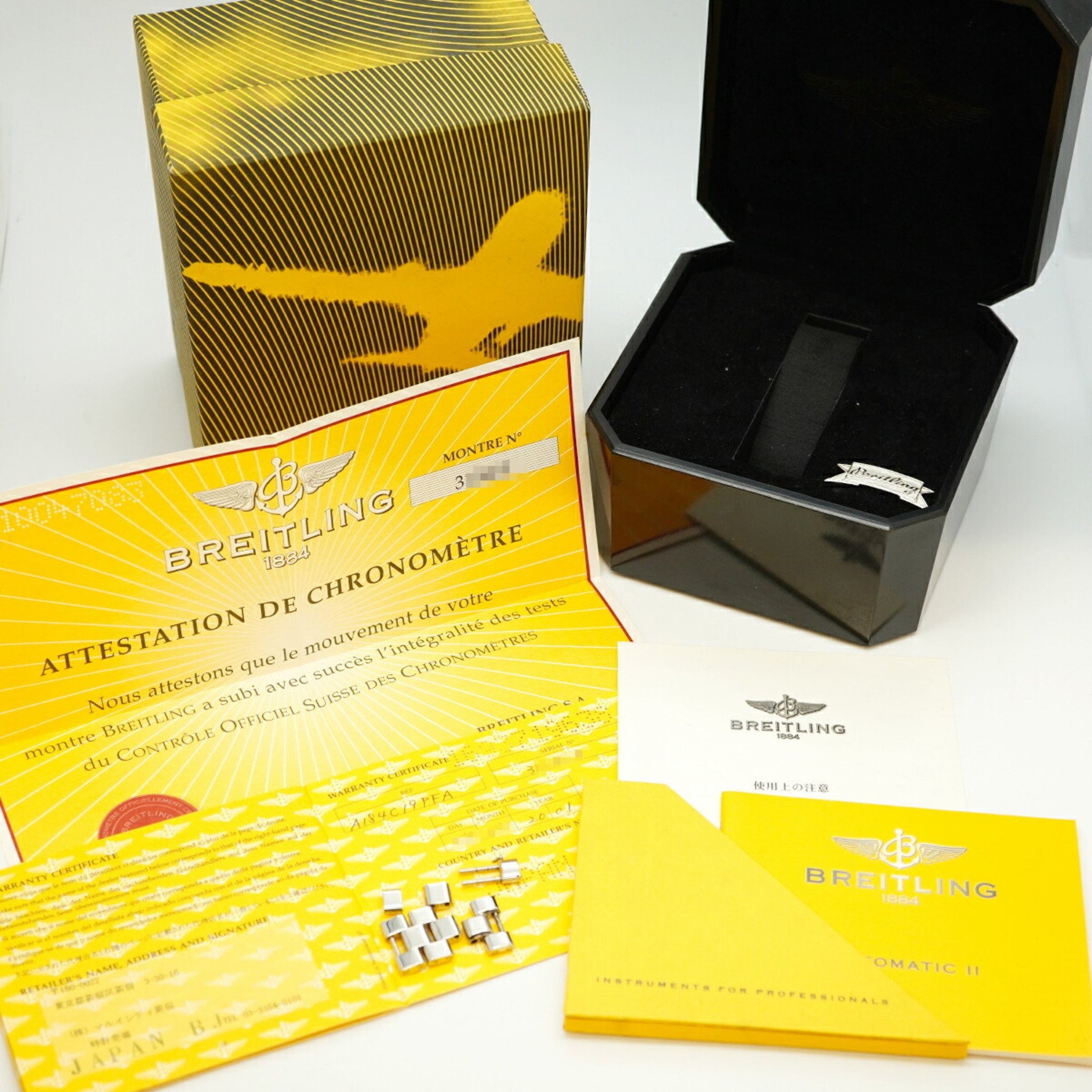 Breitling Superocean Blue Dial Watch