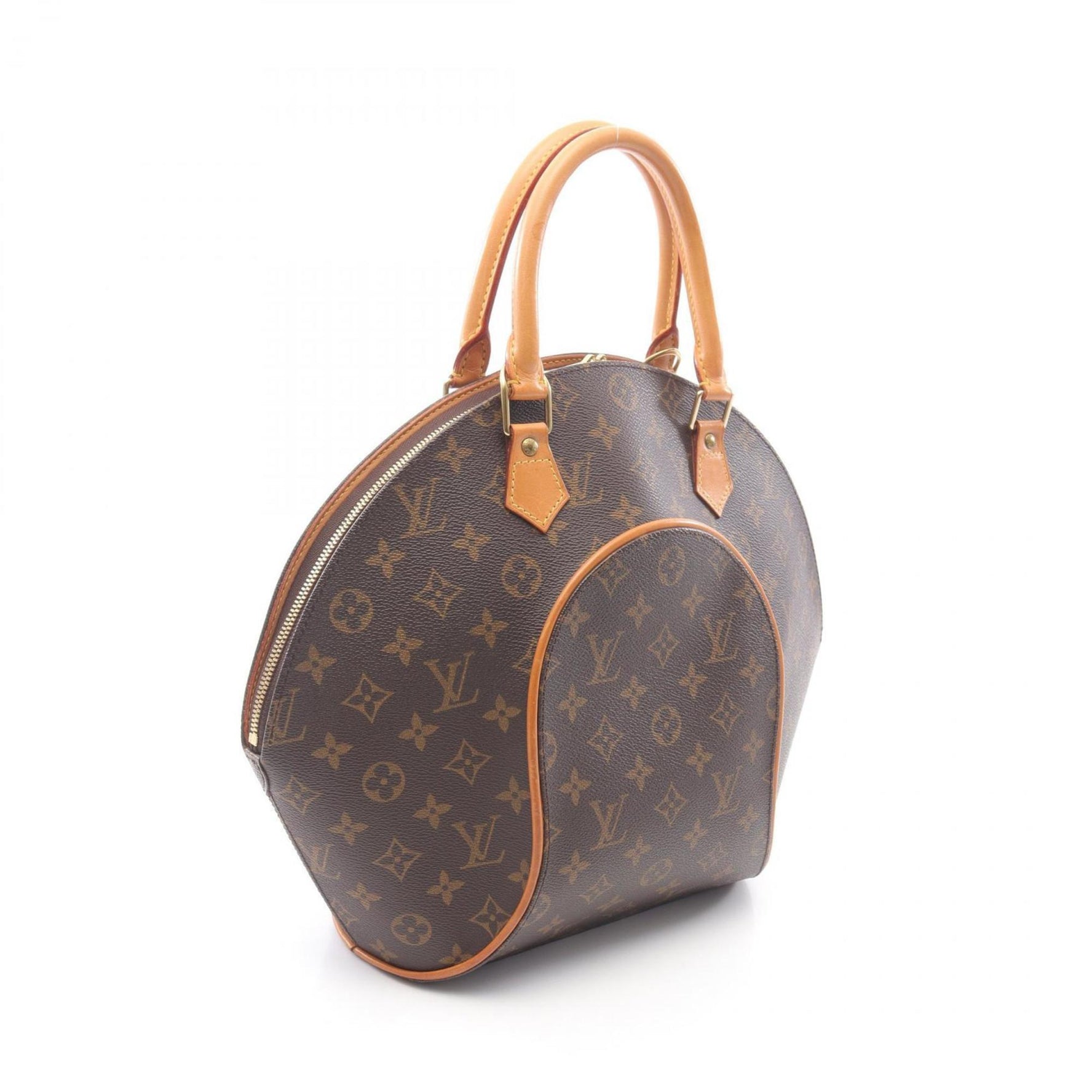 Louis Vuitton Ellipse MM Handbag, PVC-Coated Canvas and Leather, Monogram