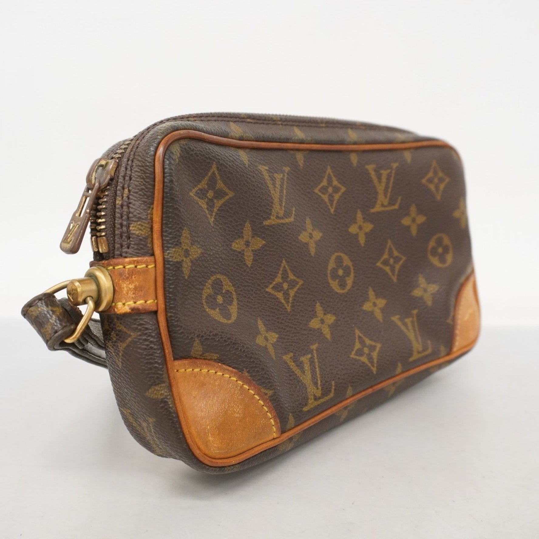 Louis Vuitton Monogram Marly Dragonne PM Clutch Bag