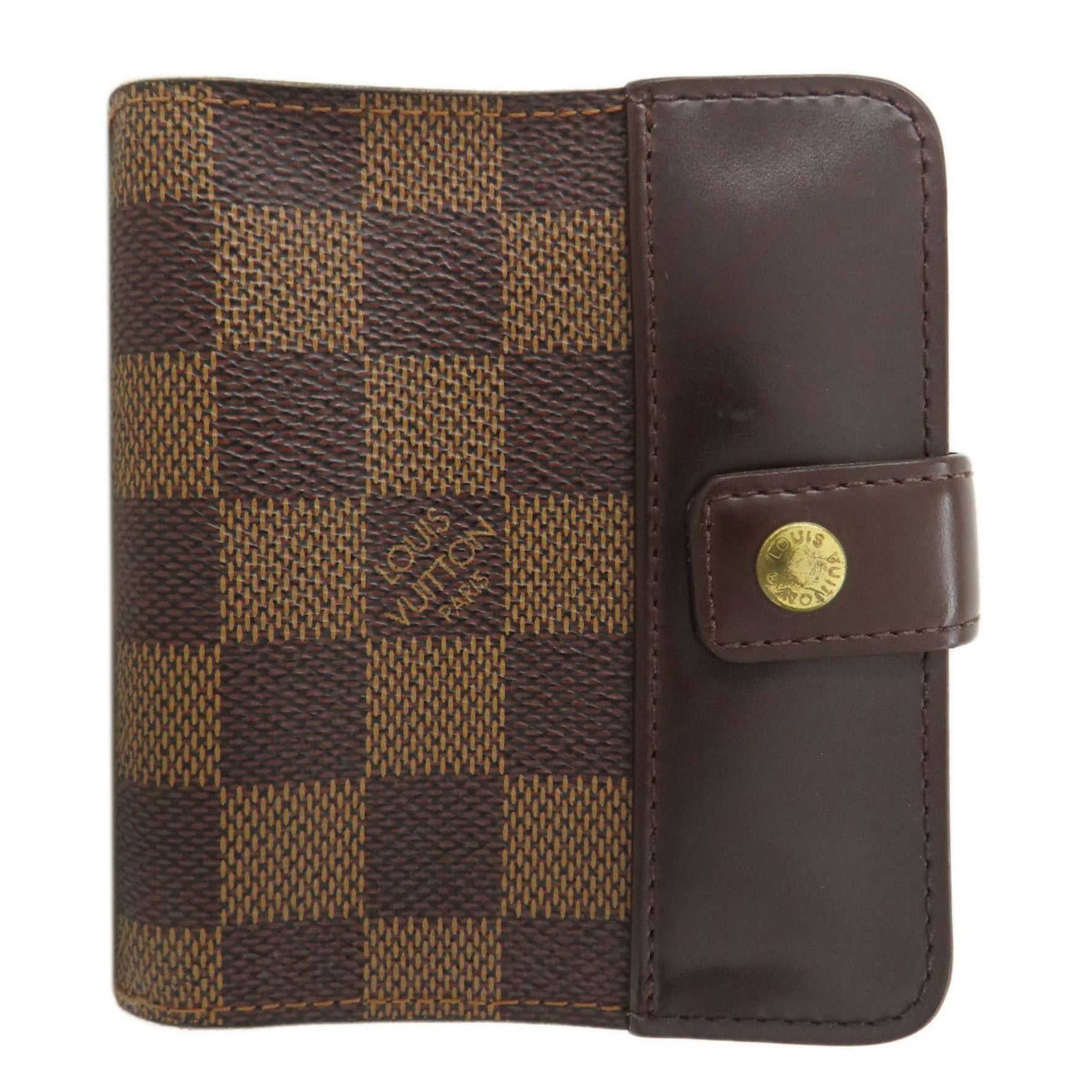 Louis Vuitton Compact Zip Bi-fold Wallet Damier Canvas